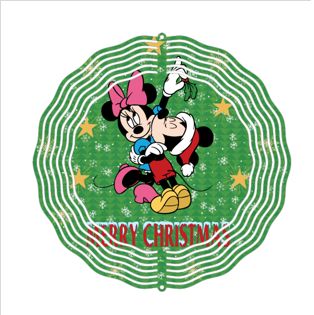 Christmas Character - Wind Spinner - Sublimation Transfers
