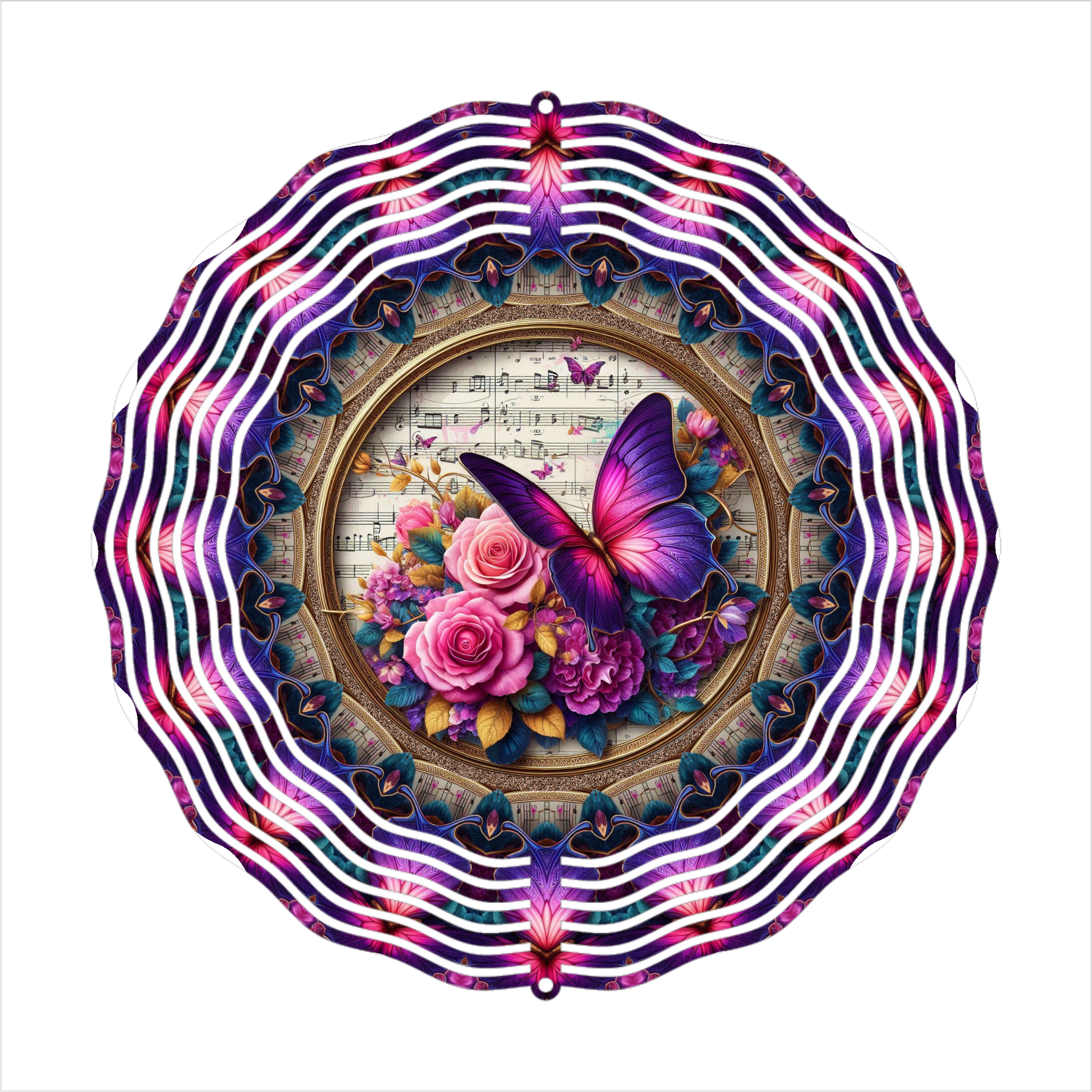 Music of Life - Wind Spinner - Sublimation Transfers