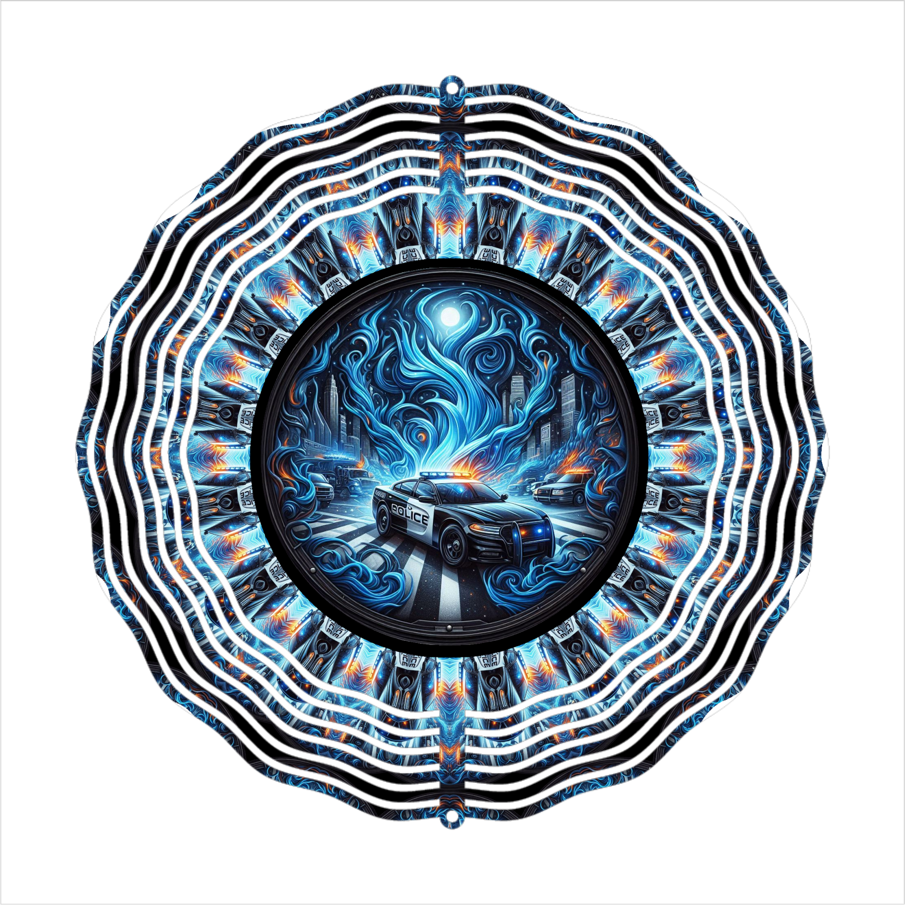 Police - Wind Spinner - Sublimation Transfers