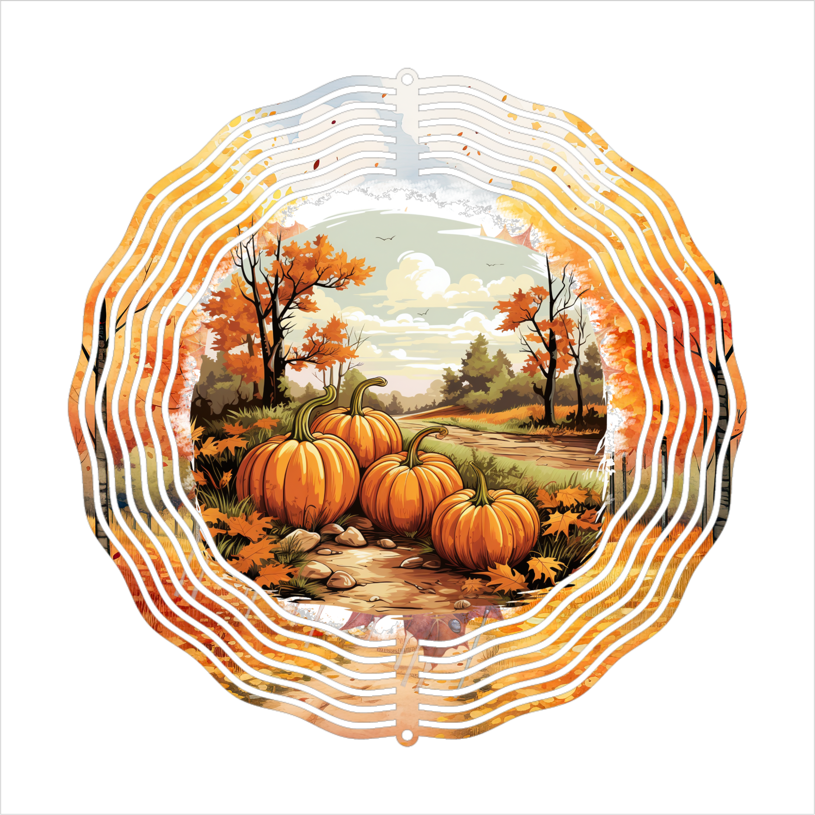 Pumpkins - Wind Spinner - Sublimation Transfers