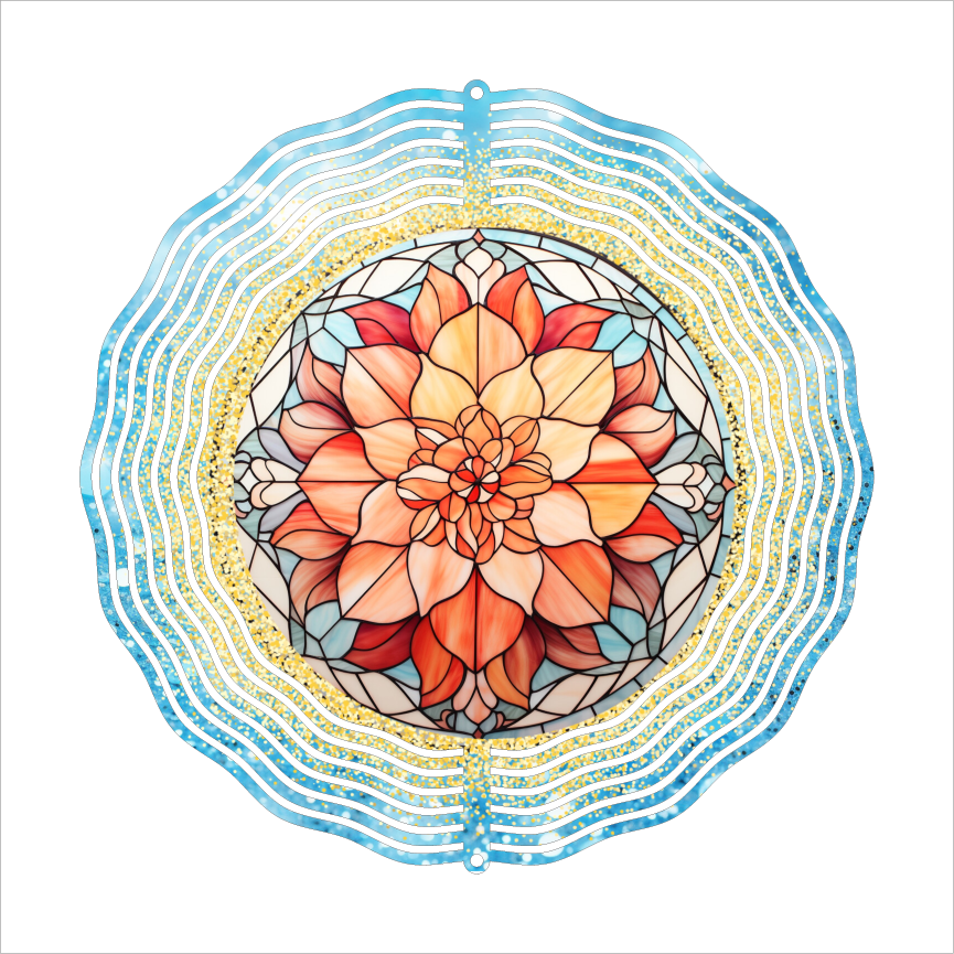 Shabby Chic - Wind Spinner - Sublimation Transfers