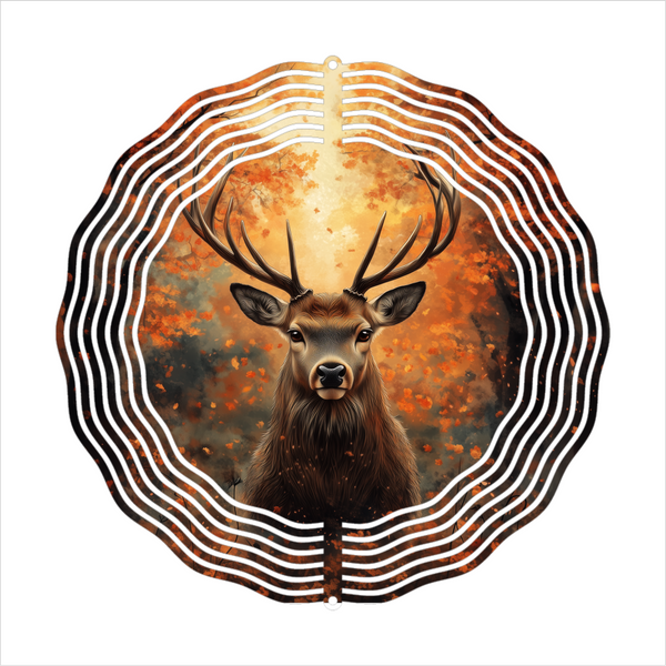 Deer - Wind Spinner - Sublimation Transfer