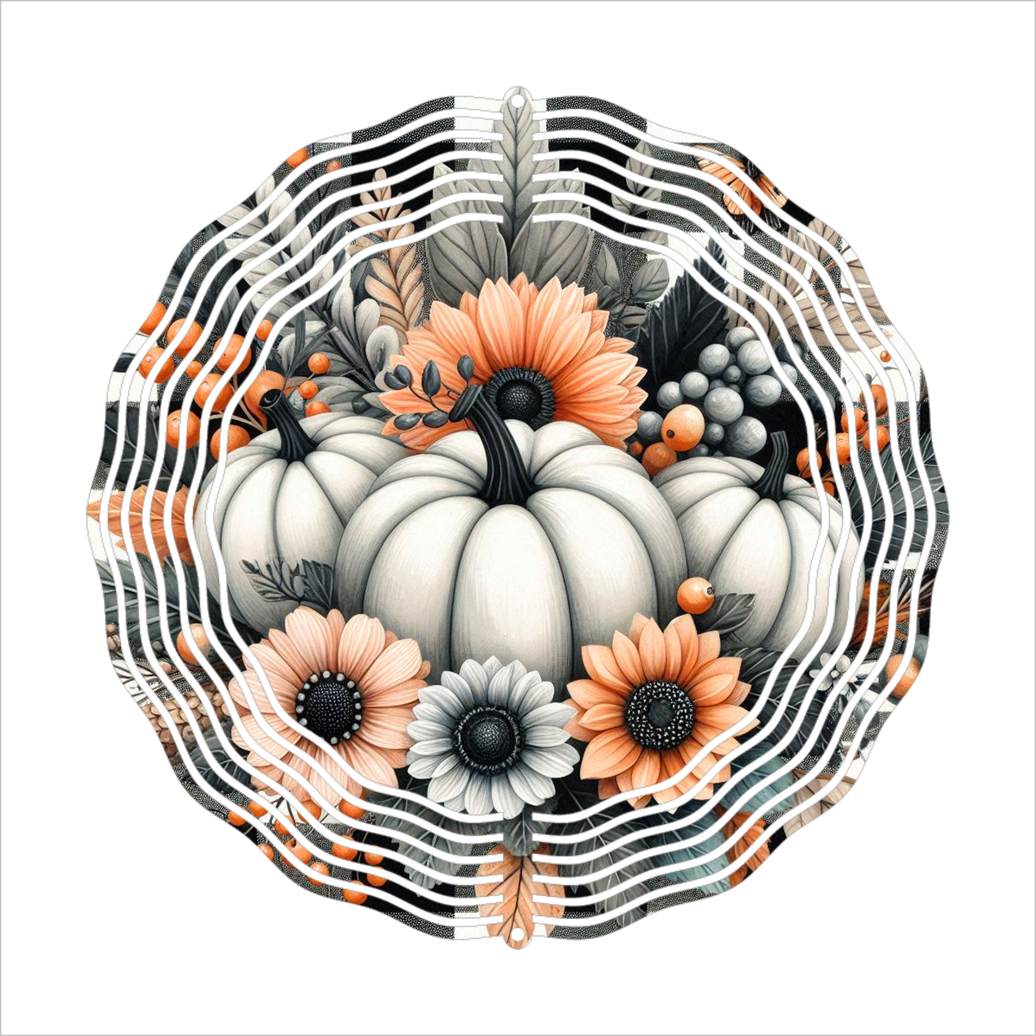 Autumn Scene - Wind Spinner - Sublimation Transfers