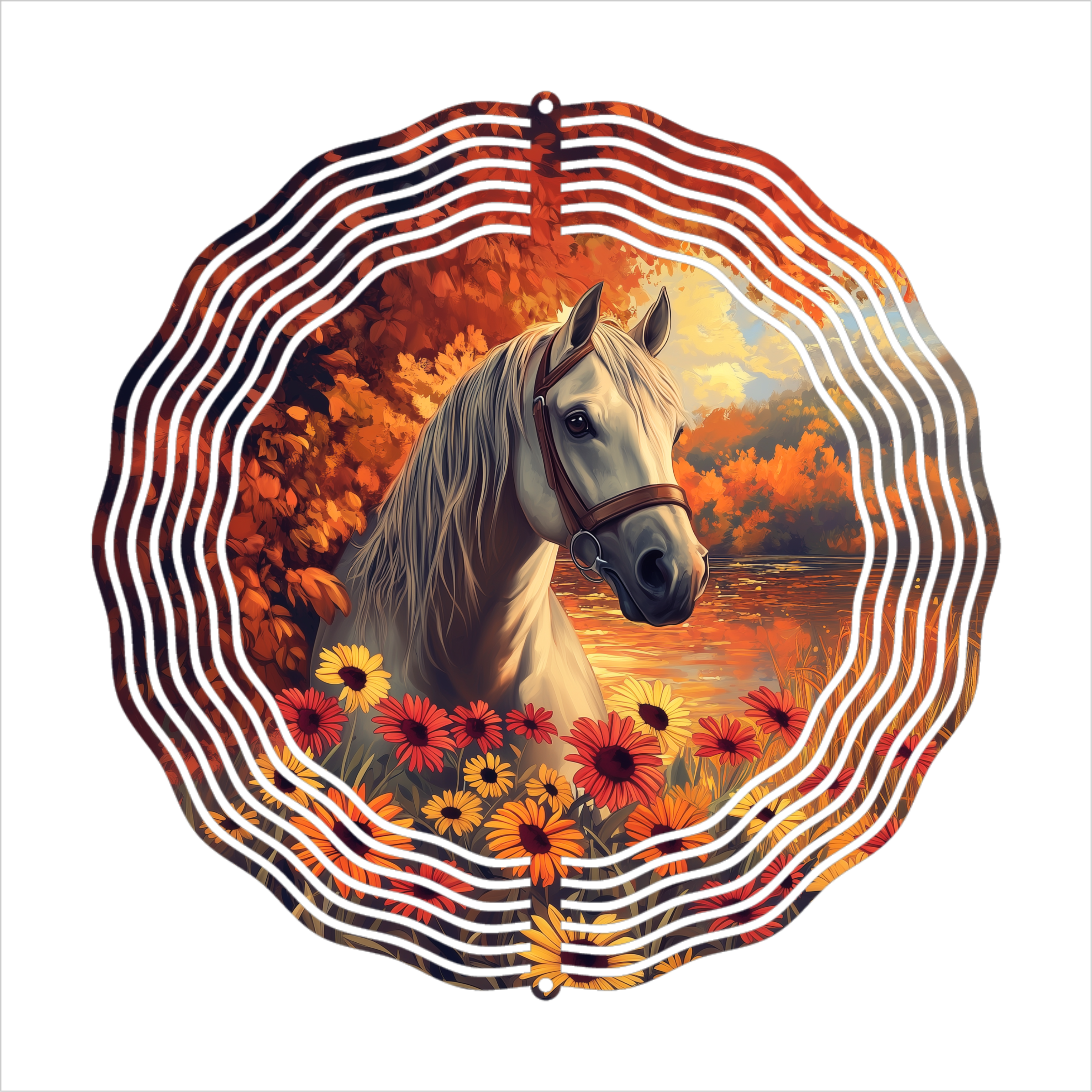 Country Horse - Wind Spinner - Sublimation Transfer
