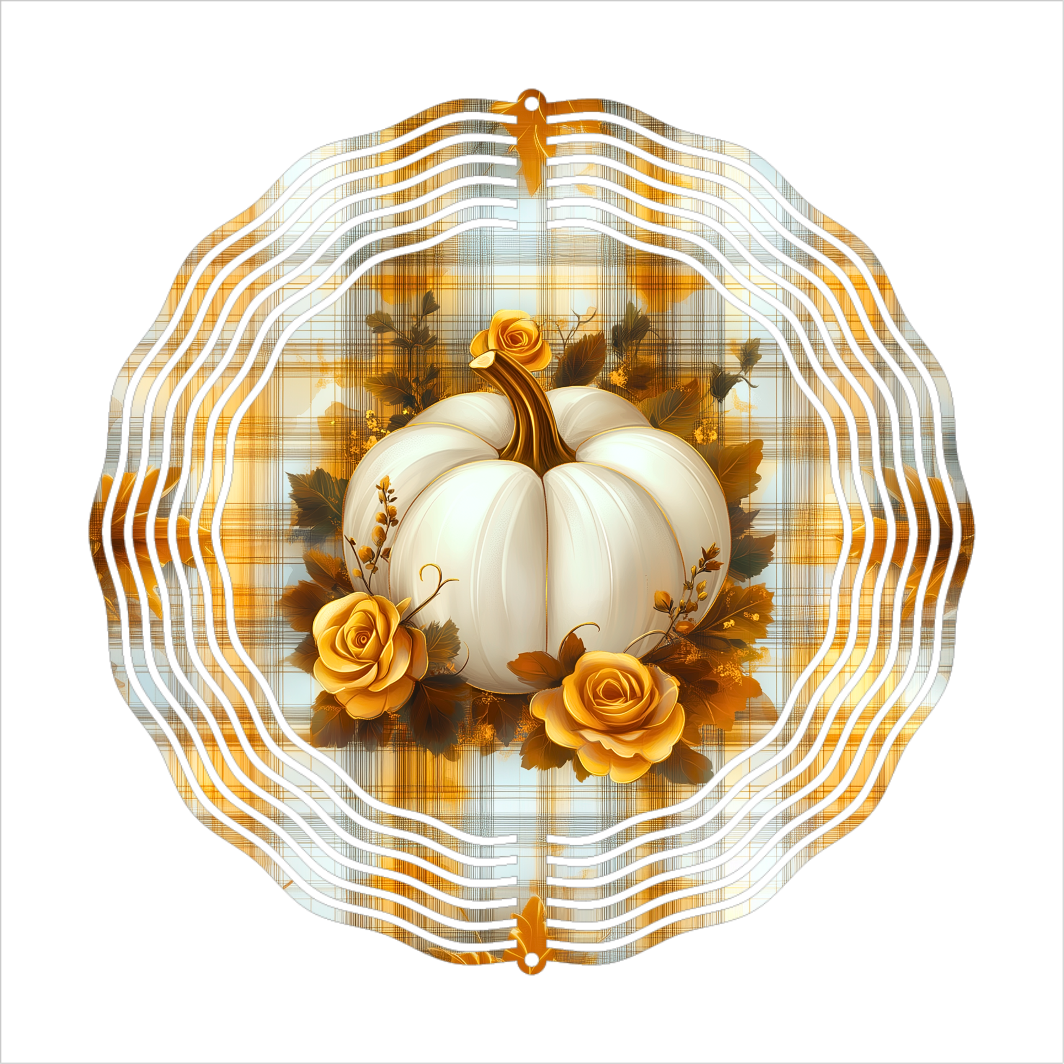 Fall Pumpkins - Wind Spinner - Sublimation Transfer