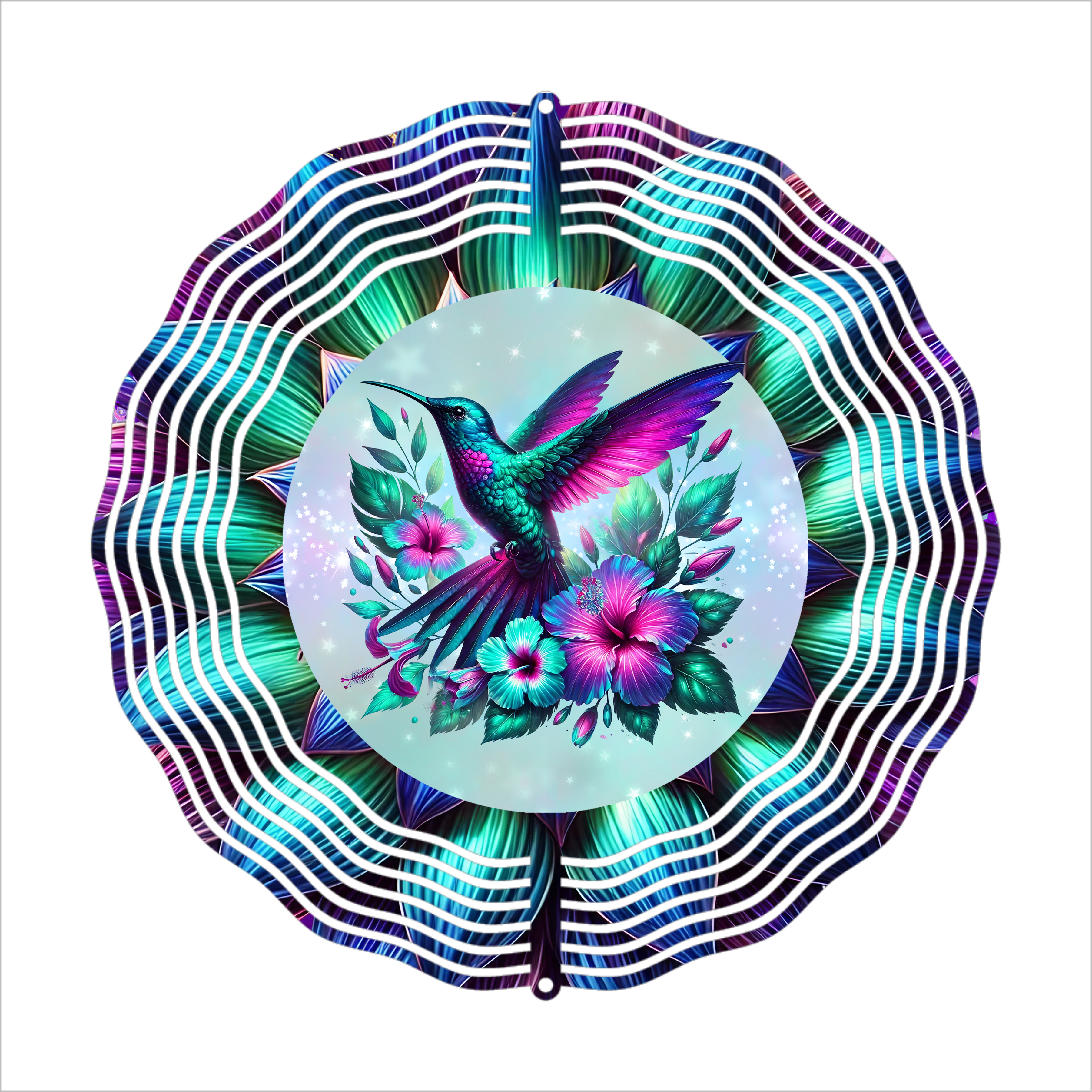 Hummingbird - Wind Spinner - Sublimation Transfer