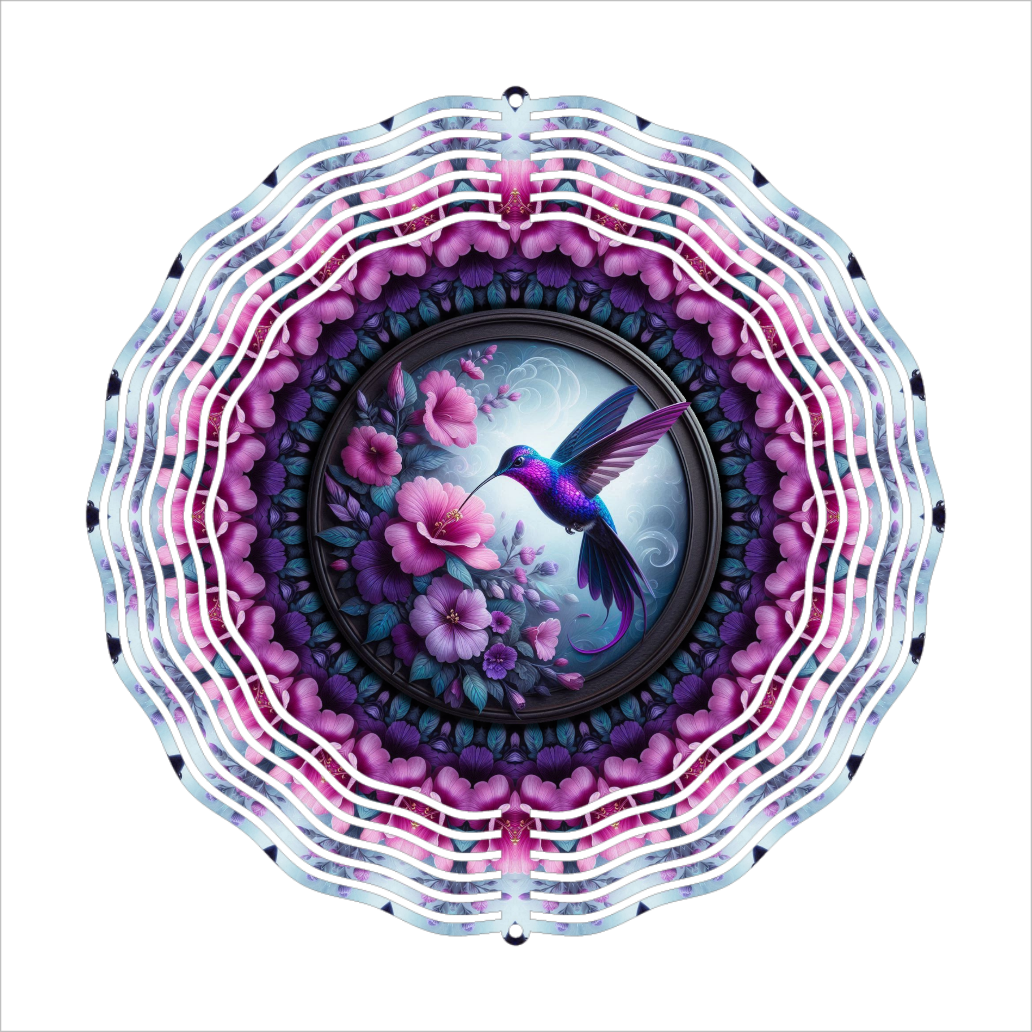 Hummingbird - Wind Spinner - Sublimation Transfer