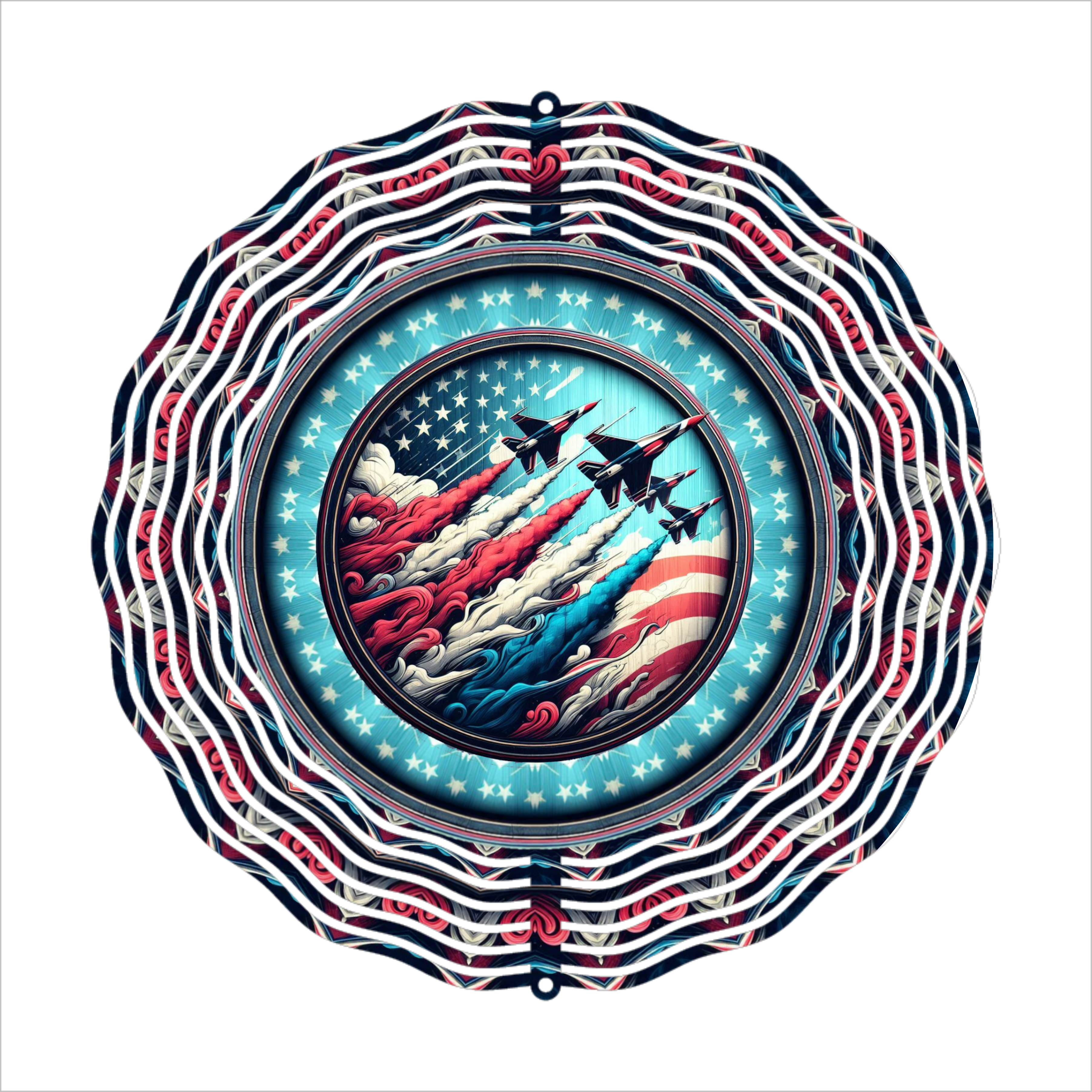 Military Jets - Wind Spinner - Sublimation Transfer