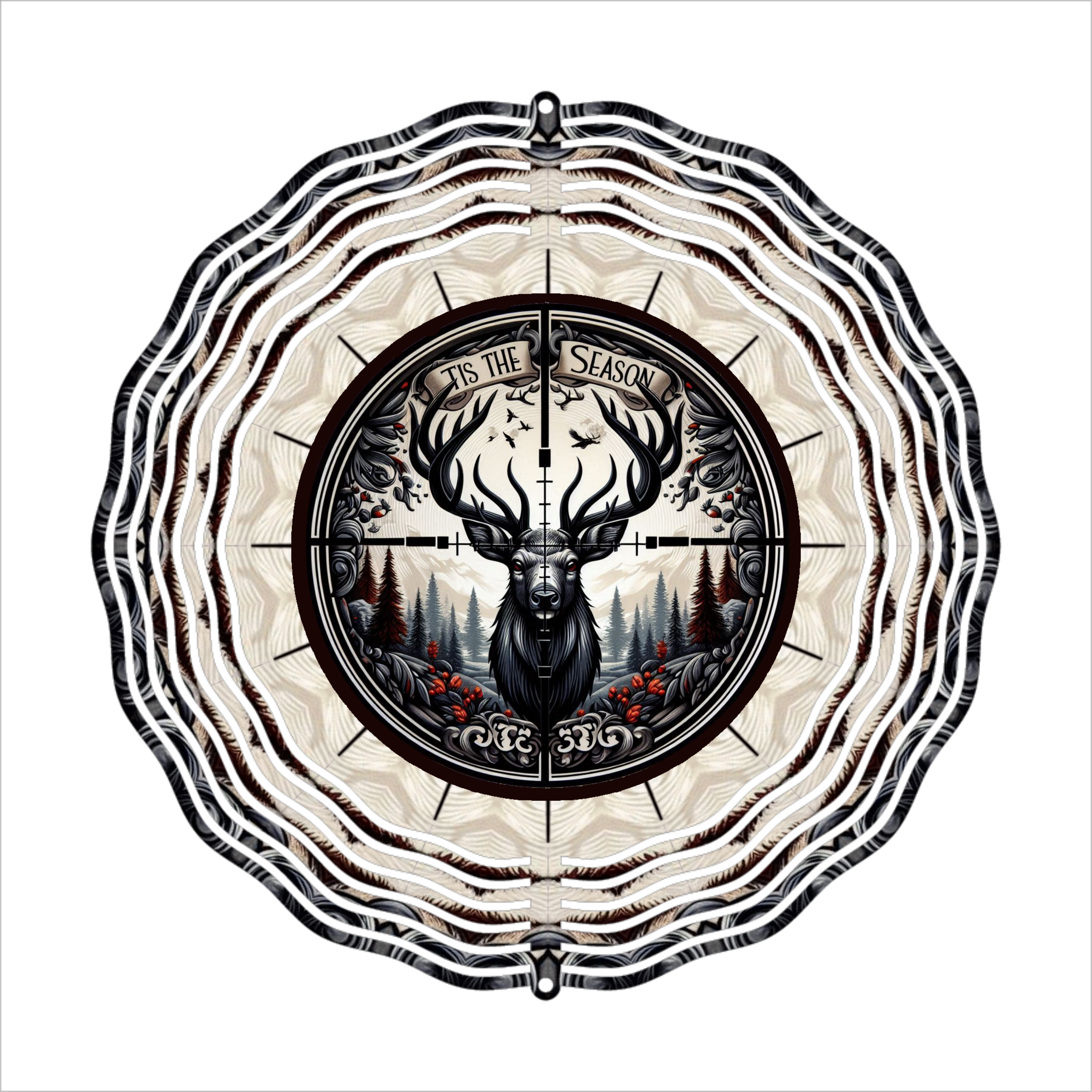 Tis The Season - Wind Spinner - Sublimation Transfer