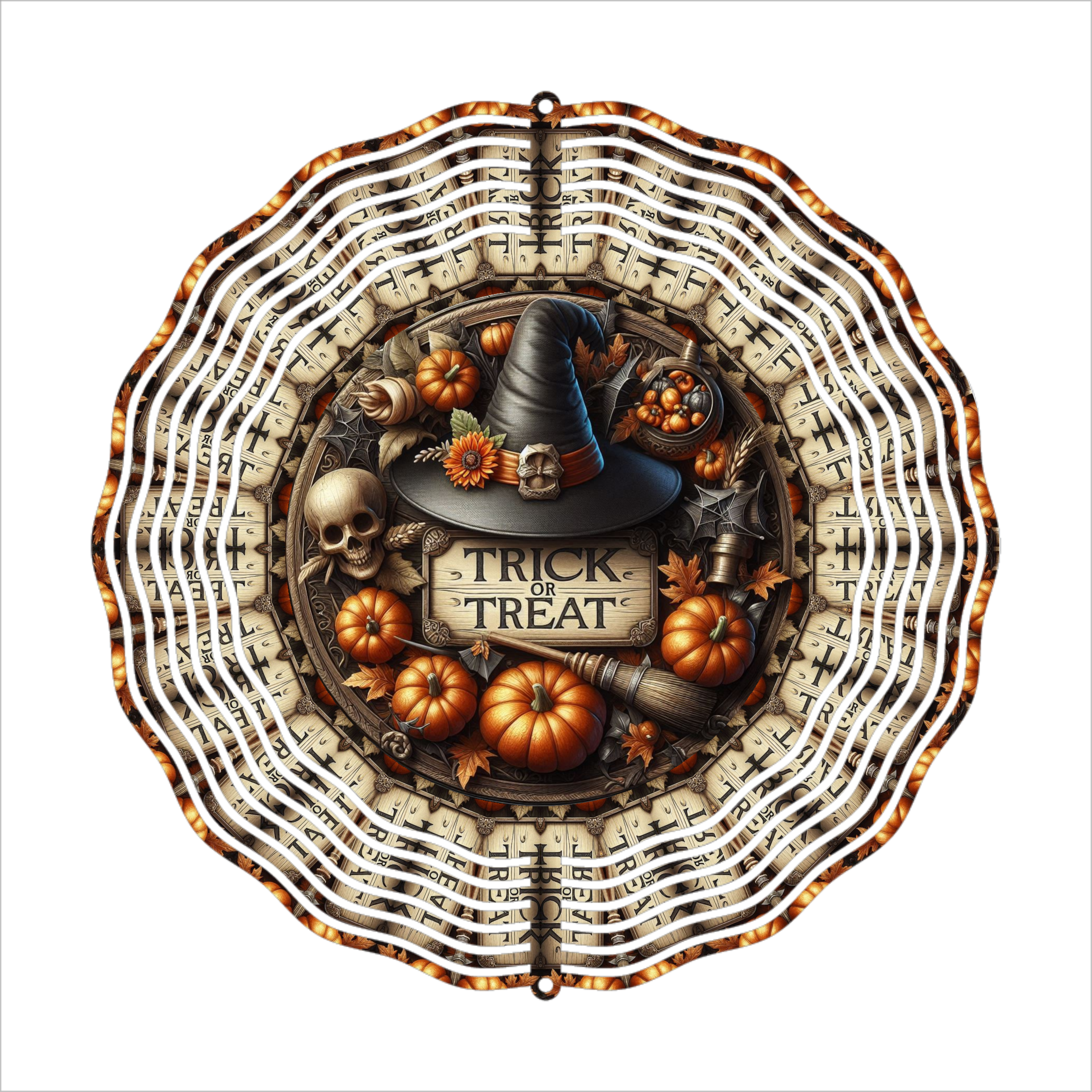 Trick Or Treat - Wind Spinner - Sublimation Transfer