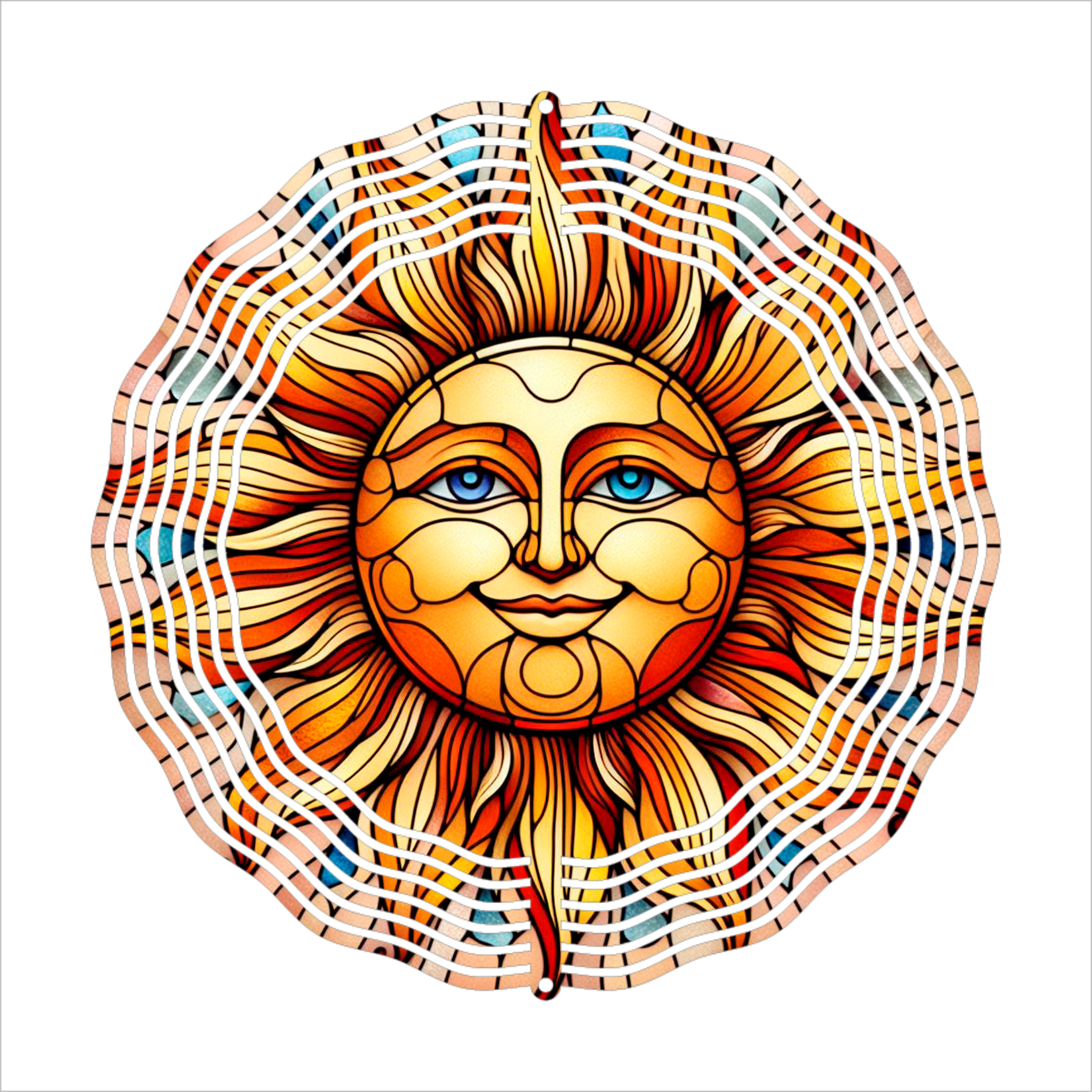Sunshine - Wind Spinner - Sublimation Transfers