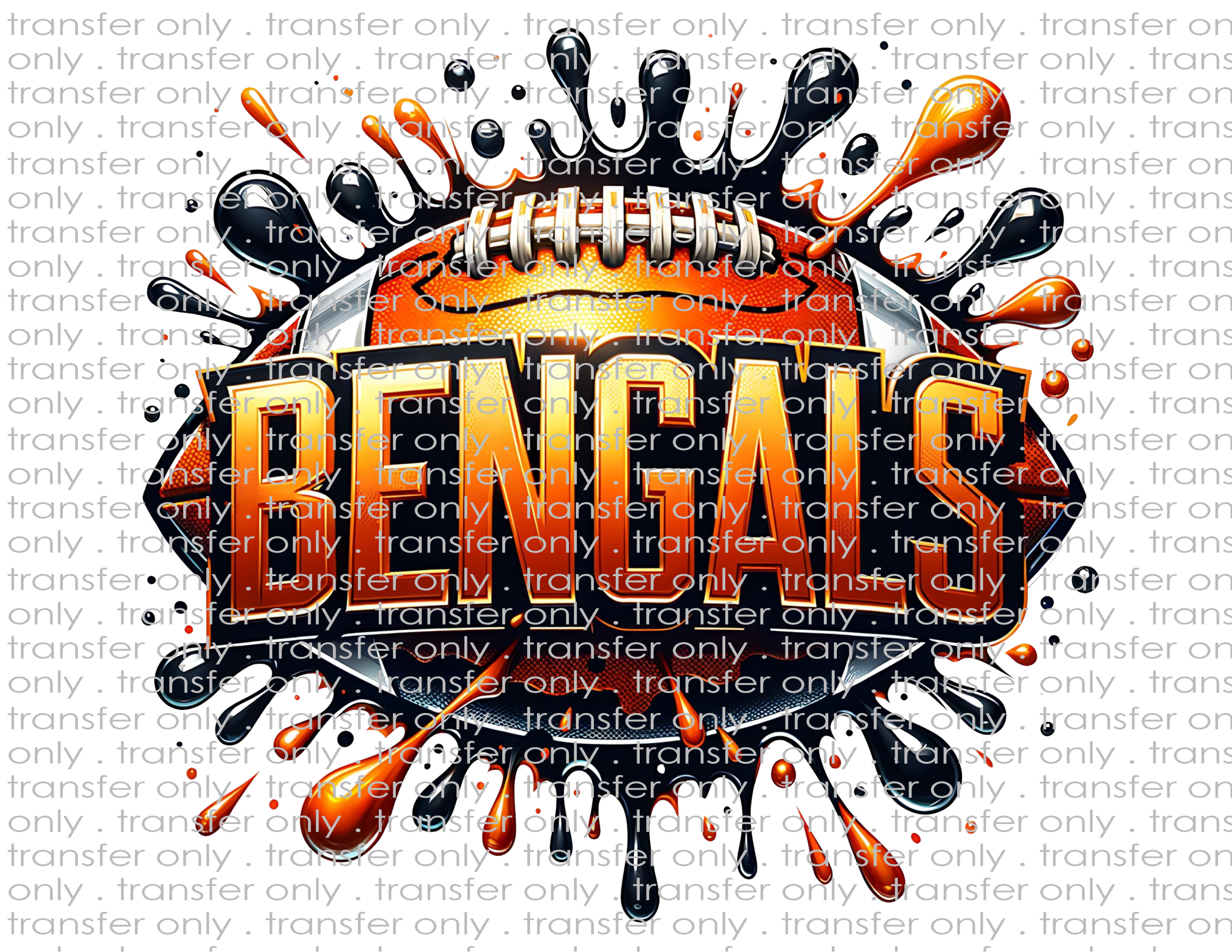 Pro Team - Waterslide, Sublimation Transfers