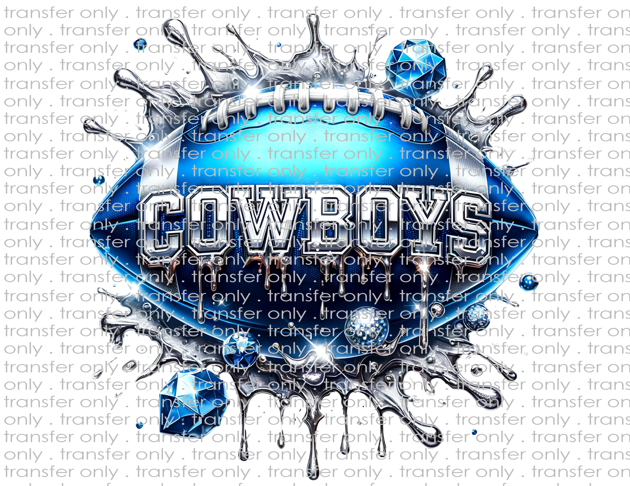 Pro Team - Waterslide, Sublimation Transfers