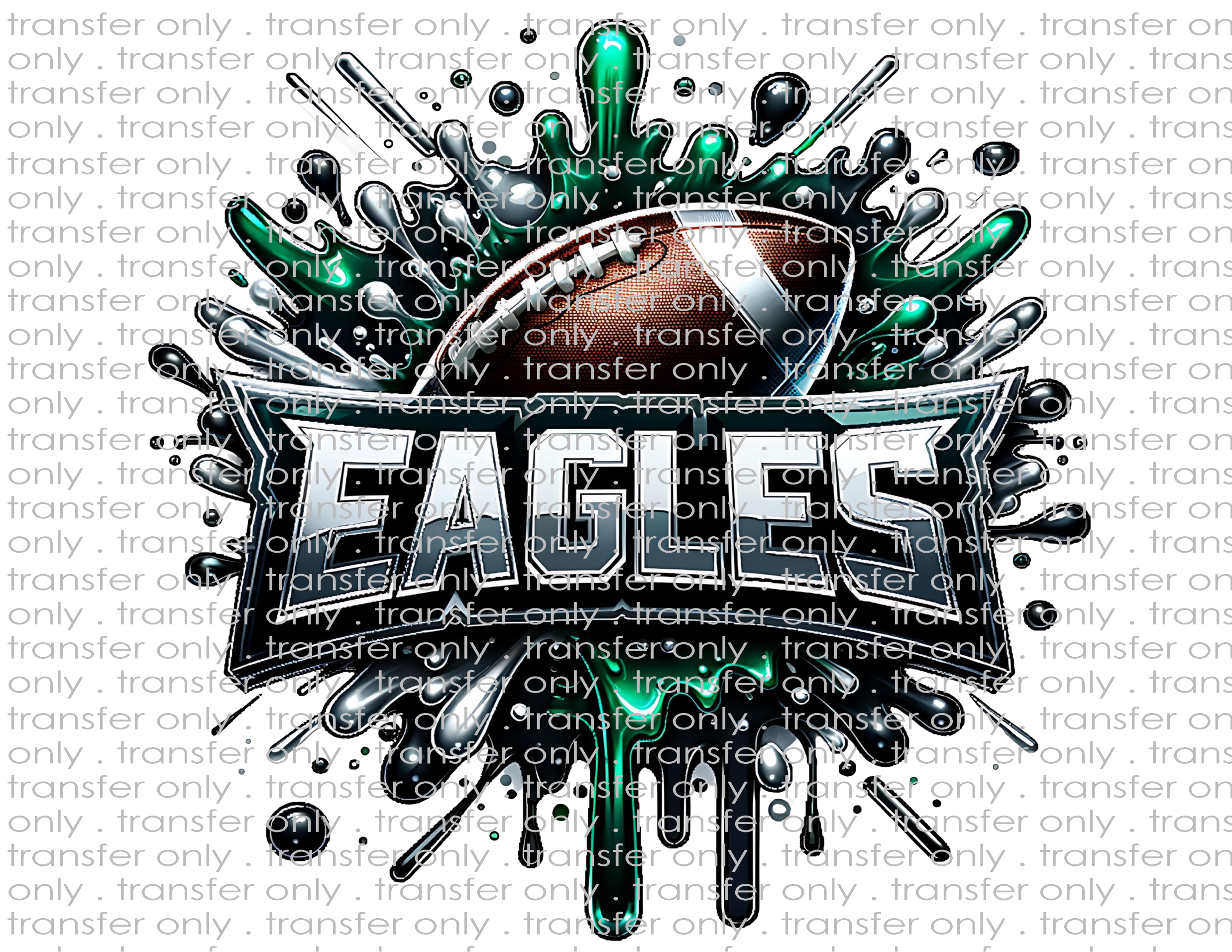 Pro Team - Waterslide, Sublimation Transfers