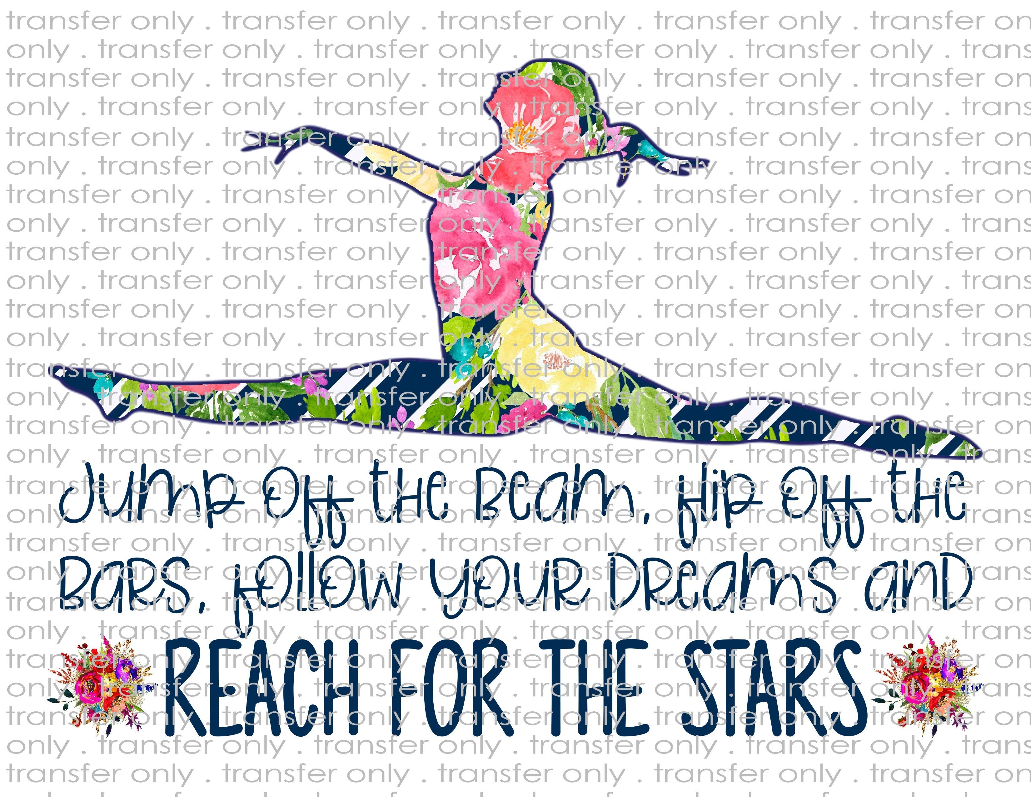 Dance - Waterslide, Sublimation Transfers