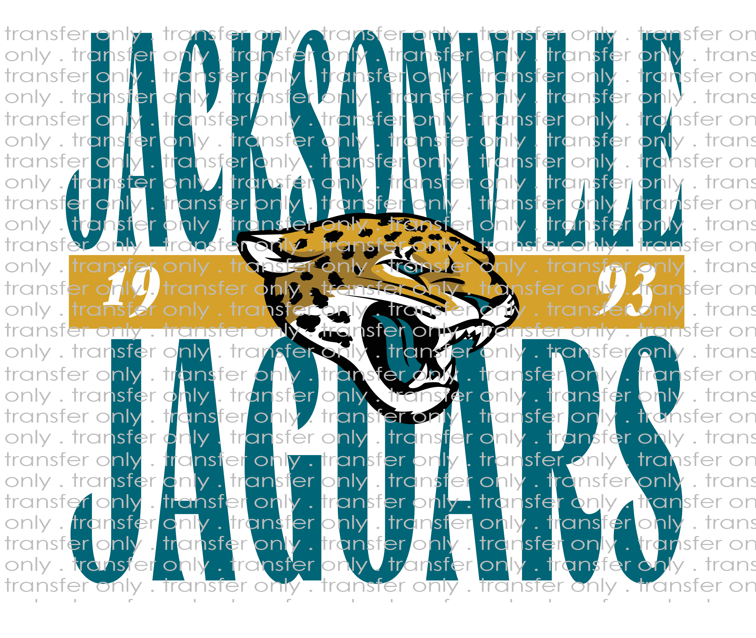 Pro Team - Waterslide, Sublimation Transfers