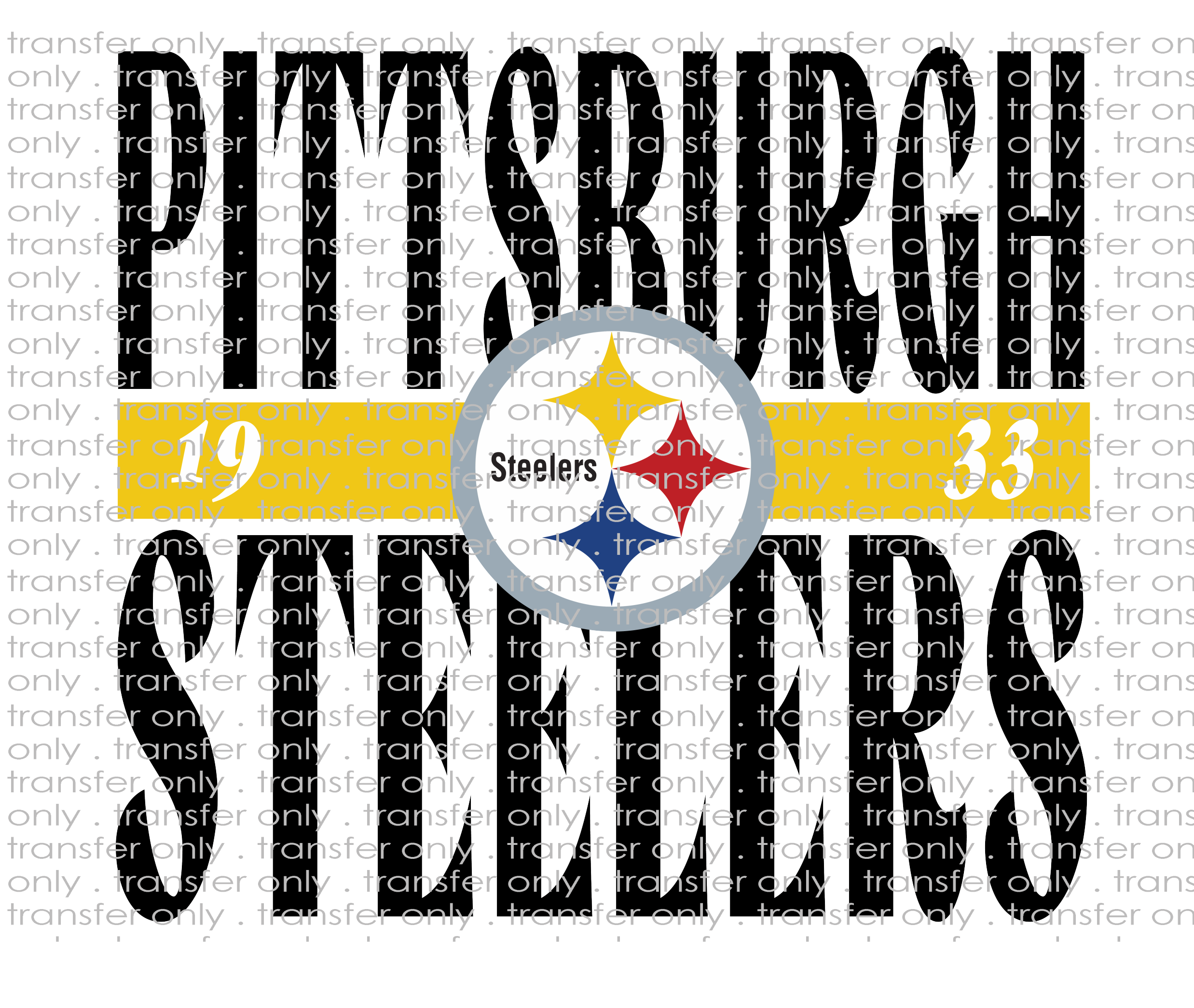 Pro Team - Waterslide, Sublimation Transfers