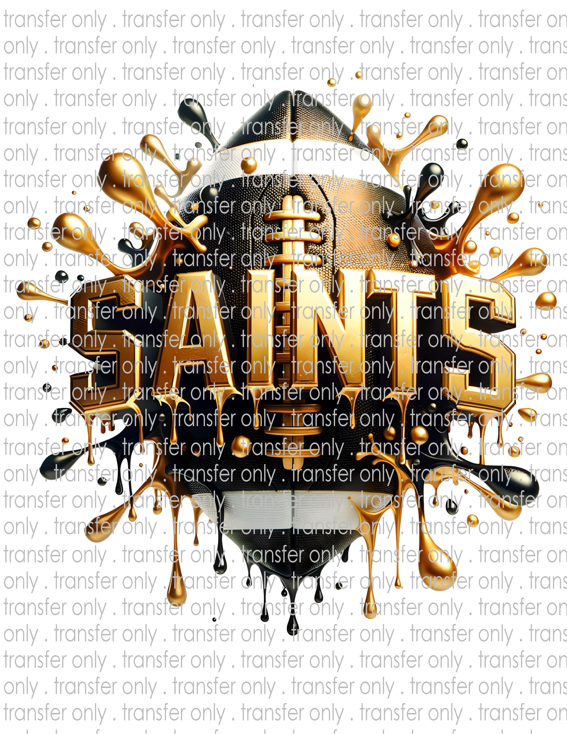 Pro Team - Waterslide, Sublimation Transfers