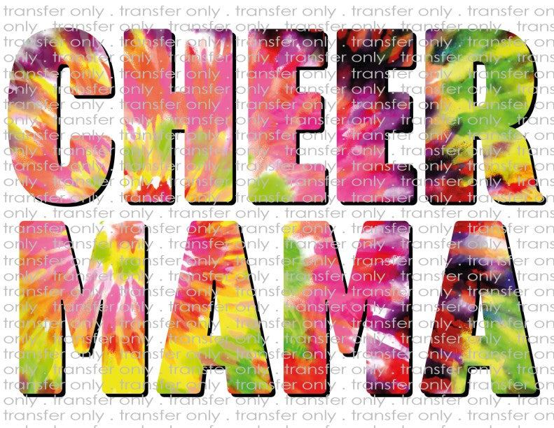 Cheer Mama - Waterslide, Sublimation Transfers