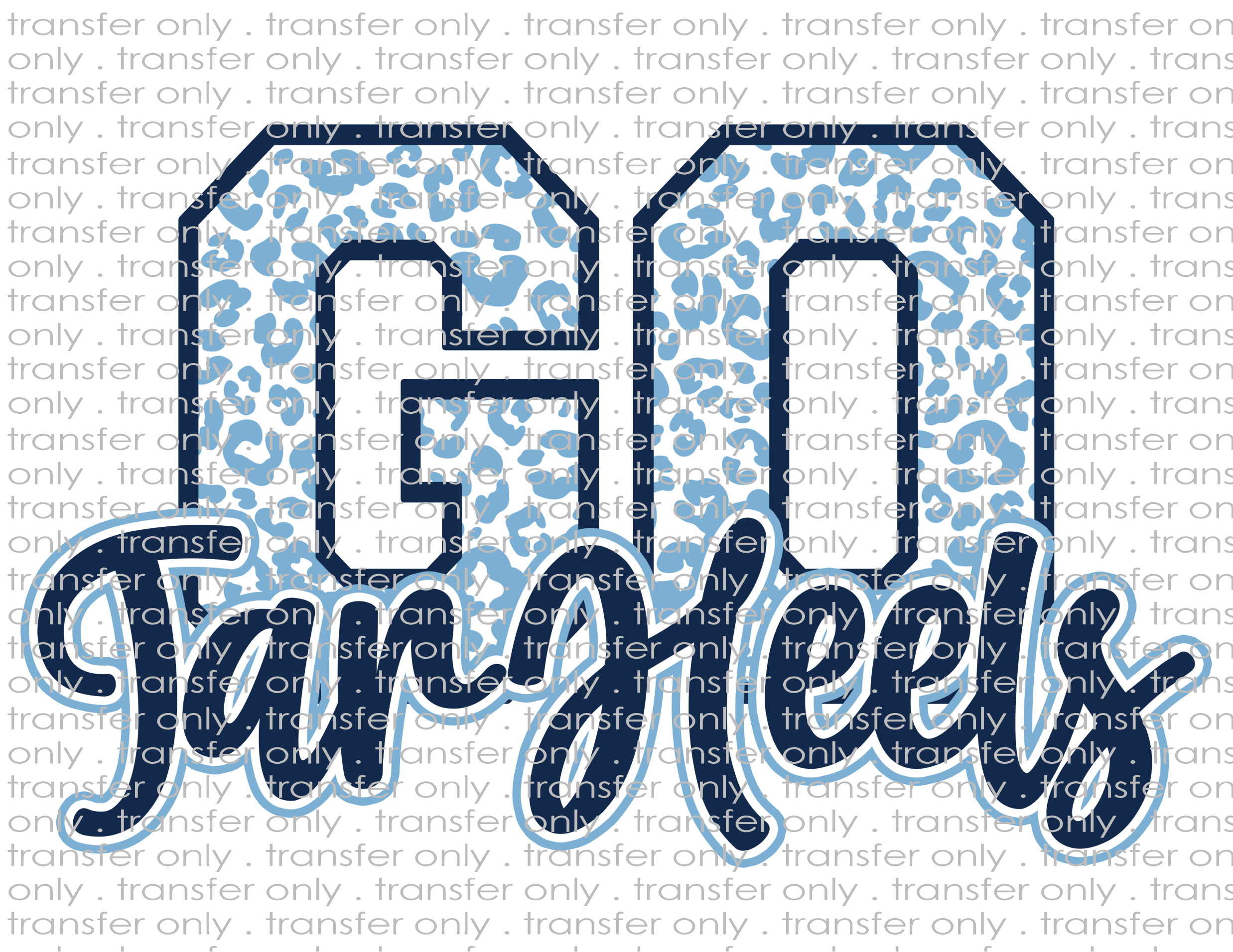 College - Waterslide, Sublimation Transfers