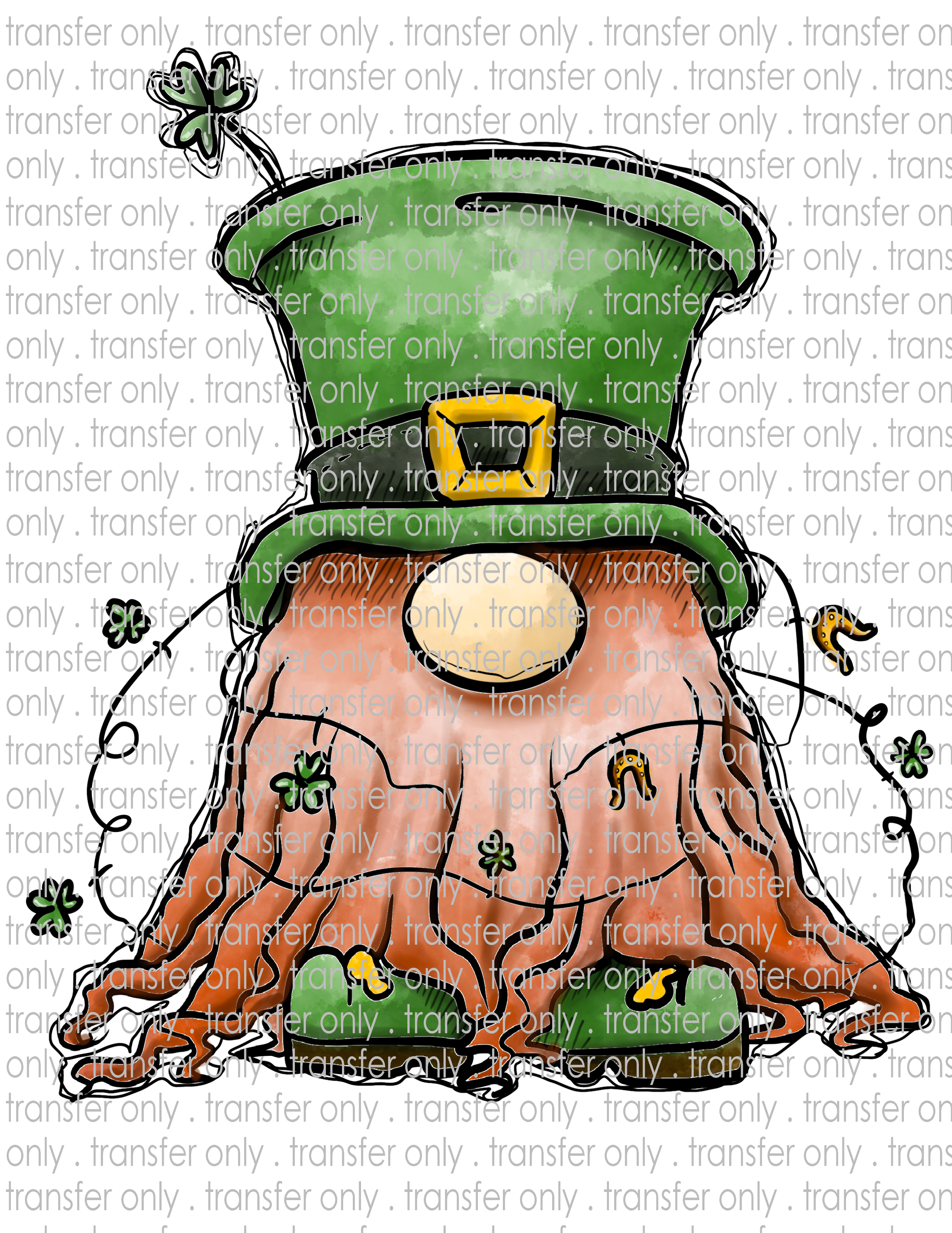 Lucky Gnome - Waterslide, Sublimation Transfers