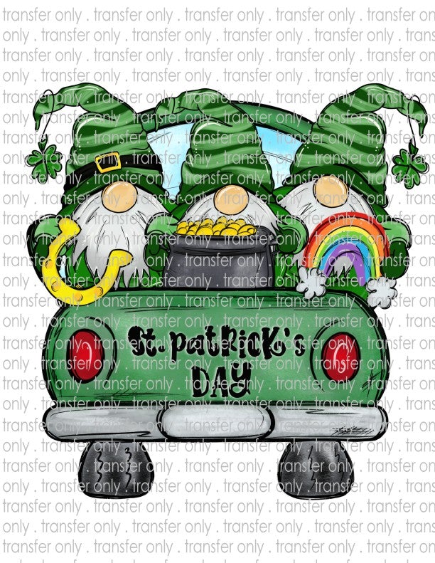 Lucky Vintage Truck - Waterslide, Sublimation Transfers