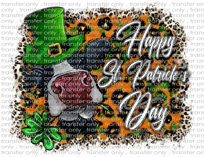 St. Patrick's Day Lucky Cow - Waterslide, Sublimation Transfers