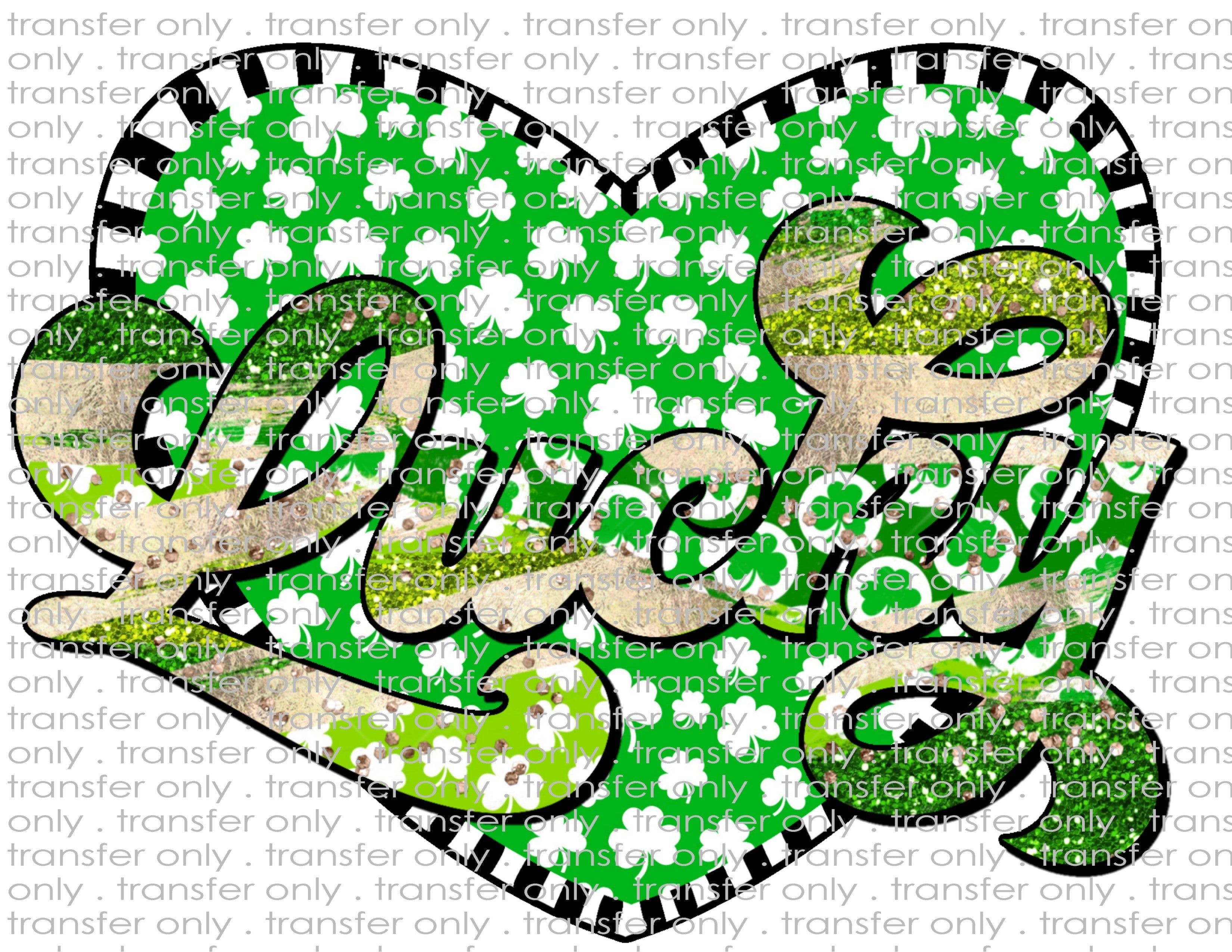 St. Patrick's Day - Waterslide, Sublimation Transfers