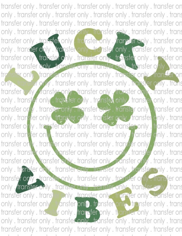 Lucky Vibes - Waterslide, Sublimation Transfers