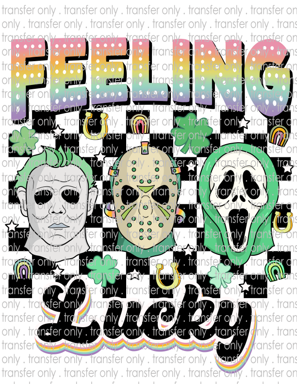 St. Patrick's Horror Peeps - Waterslide, Sublimation Transfers