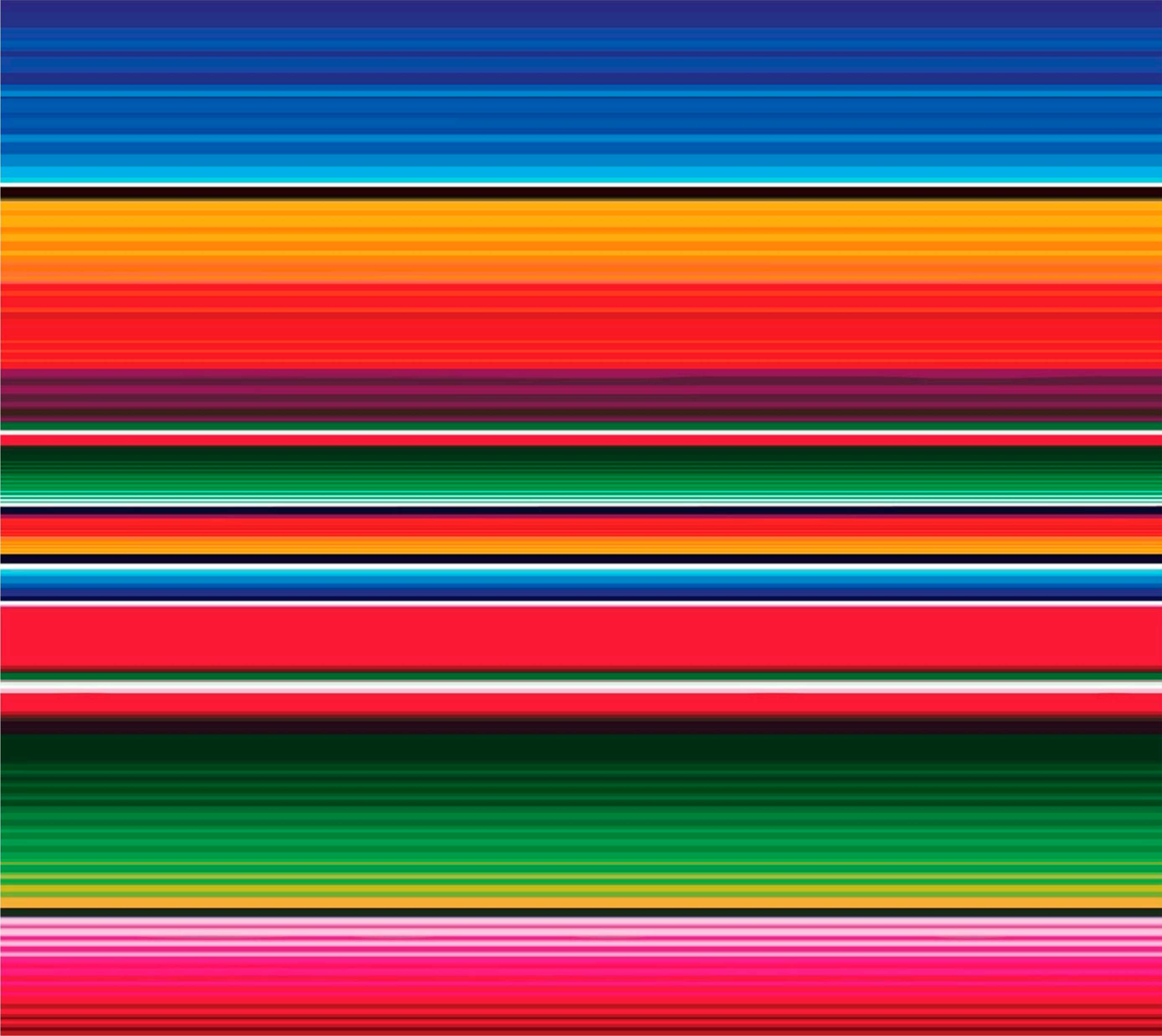 Serape - Full Pattern - Round Template Transfer