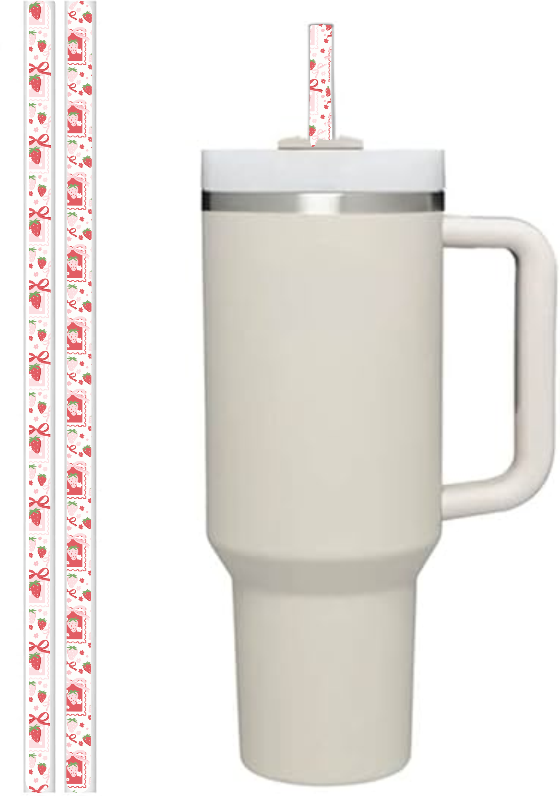 Retro Strawberry Stamps - Sublimation Transfers