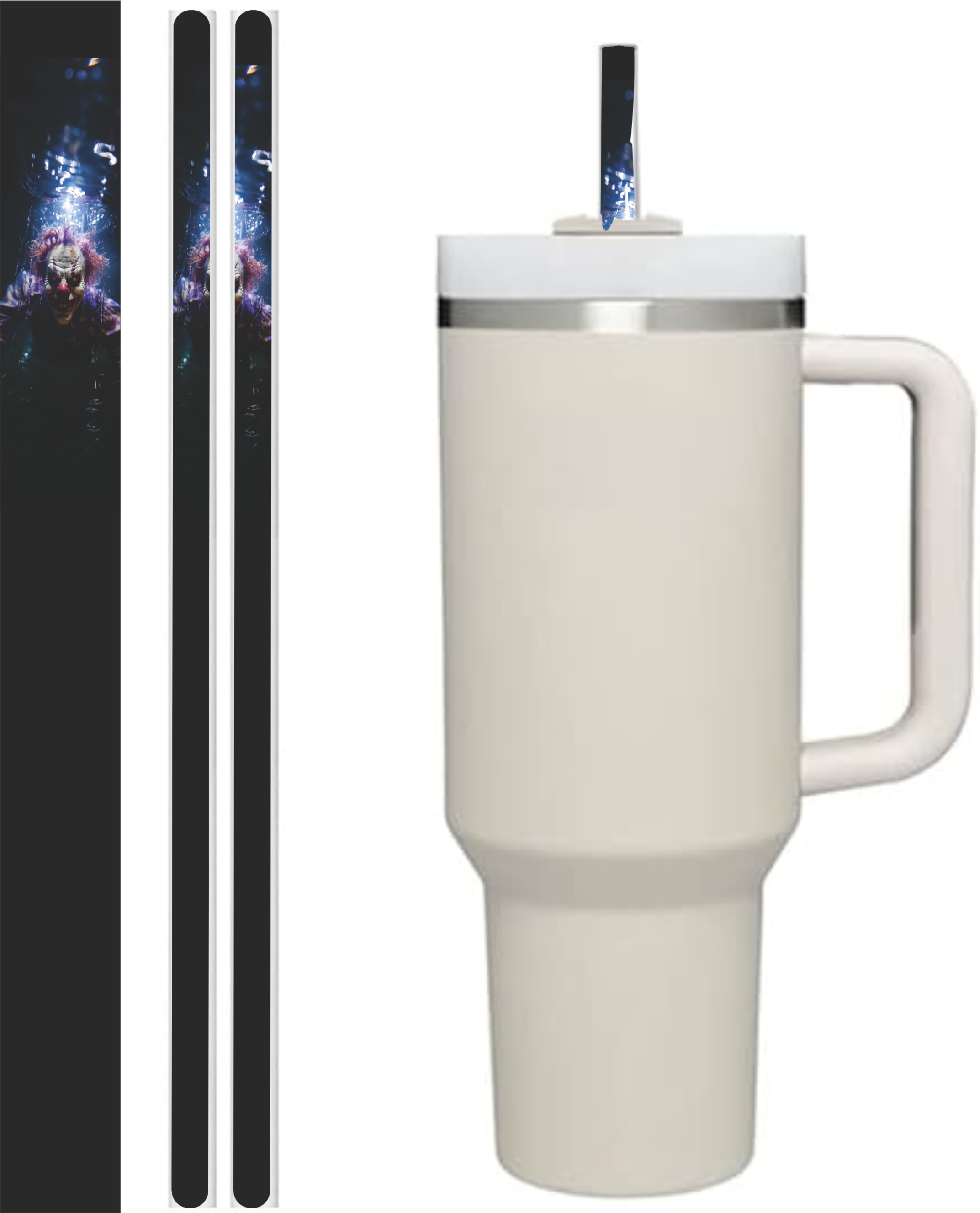 Horror Clown - Sublimation Transfers