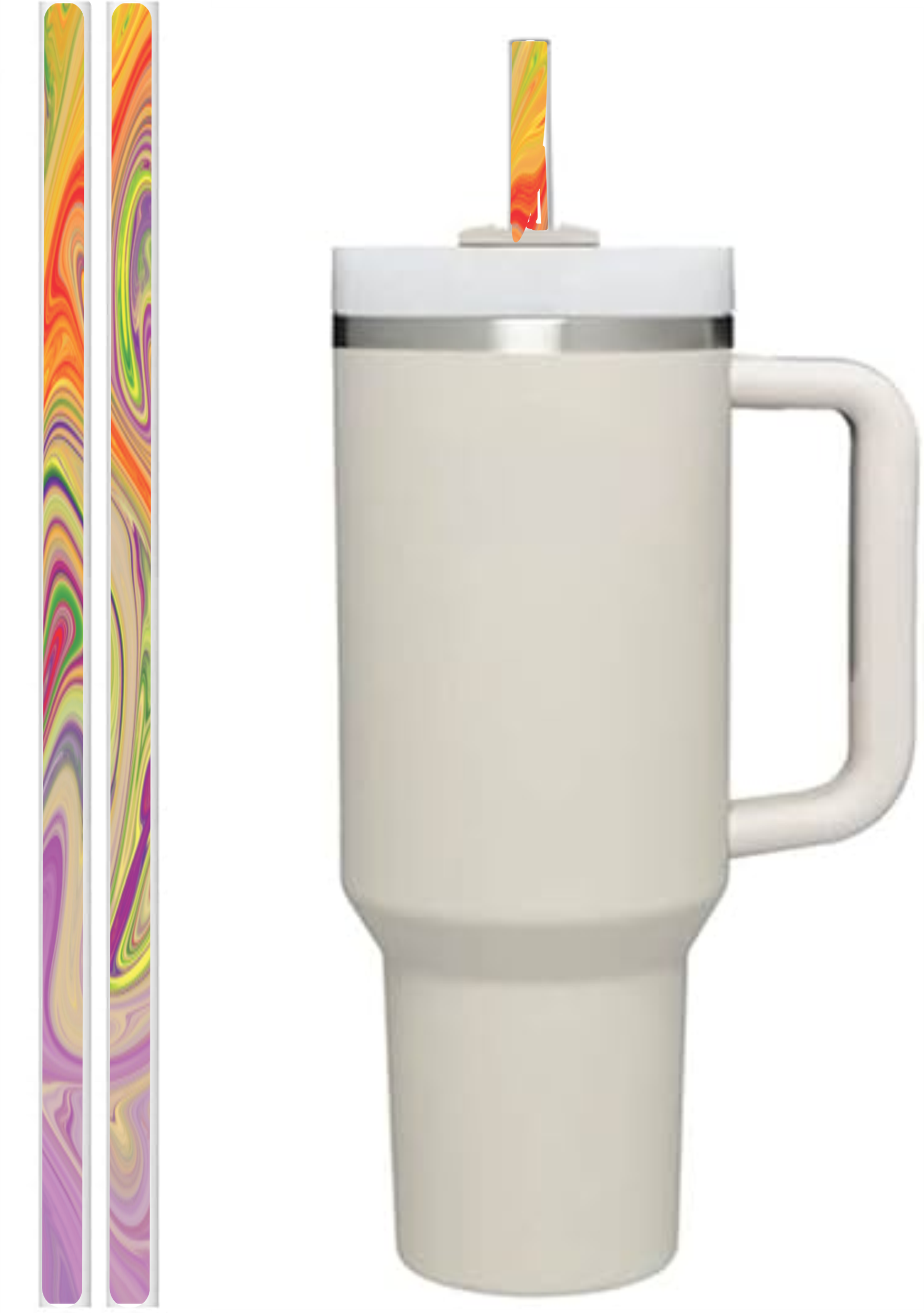 Colorful Swirl - Sublimation Transfers