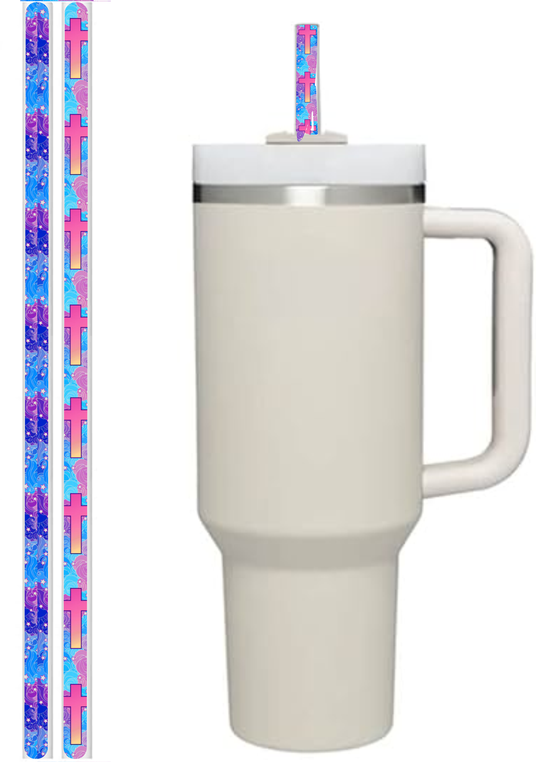 Metal Straw - Sublimation Transfers