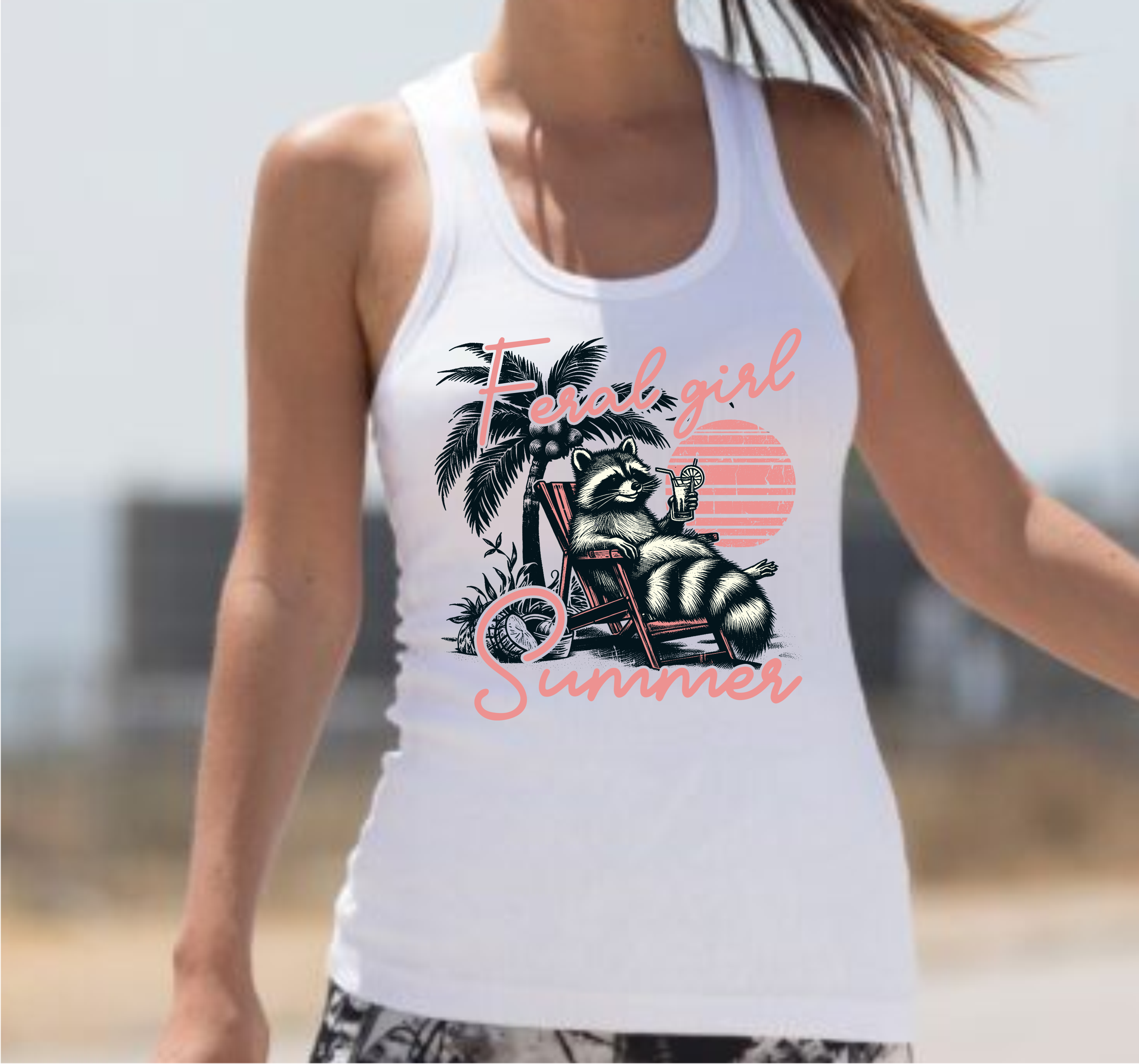 Feral Girl Summer - DTF Transfer