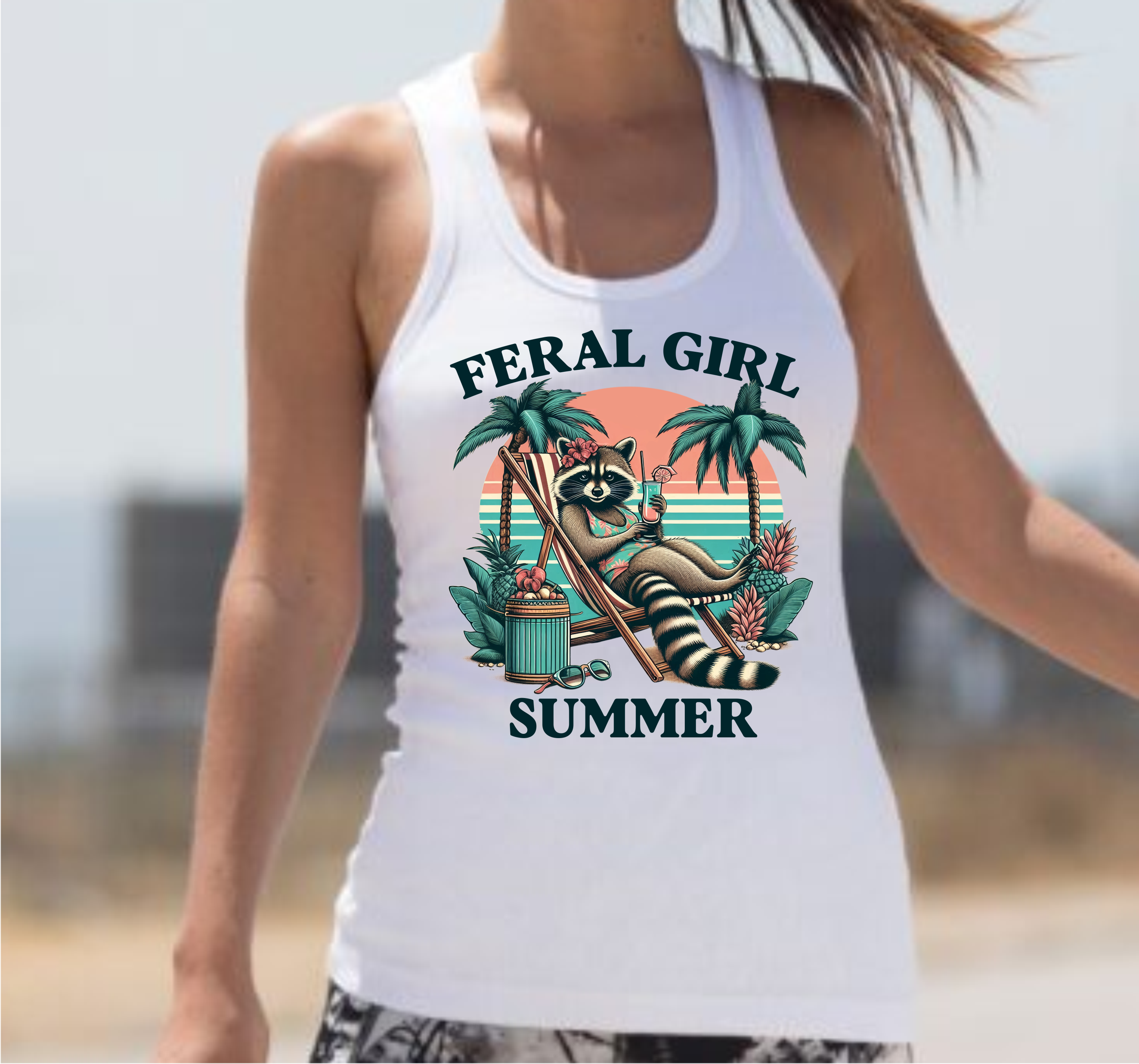 Feral Girl Summer - DTF Transfer