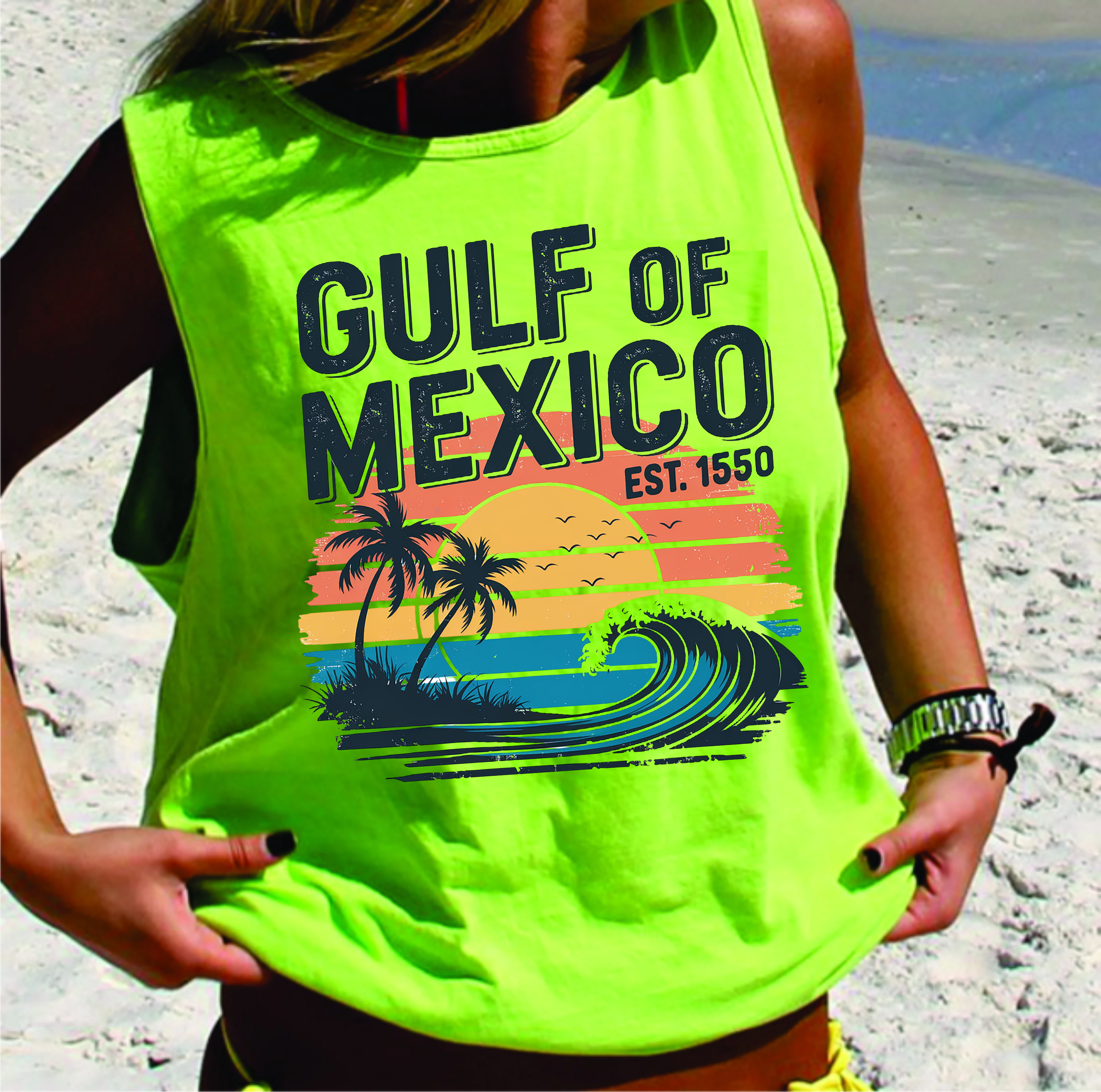 Gulf Of Mexico - DTF Transfer