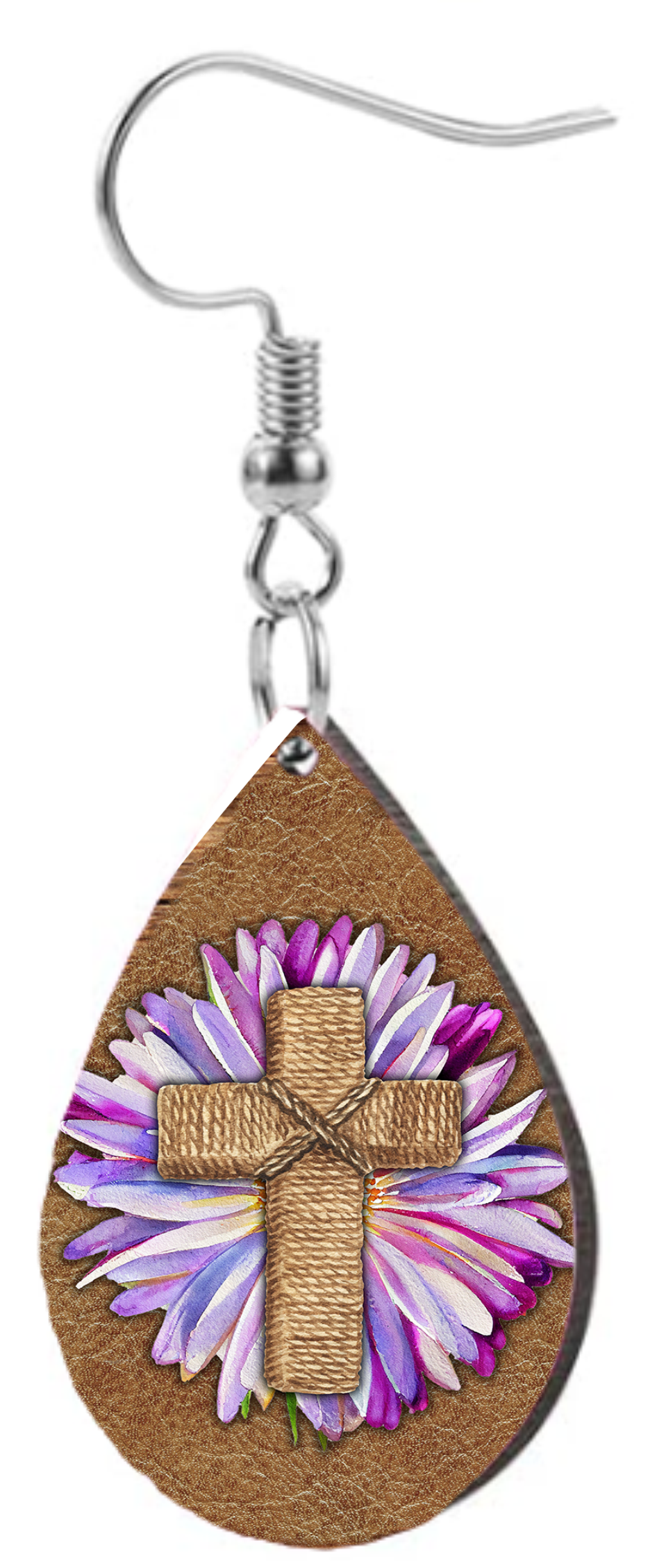 Easter Cross  - Teardrop Template Transfer