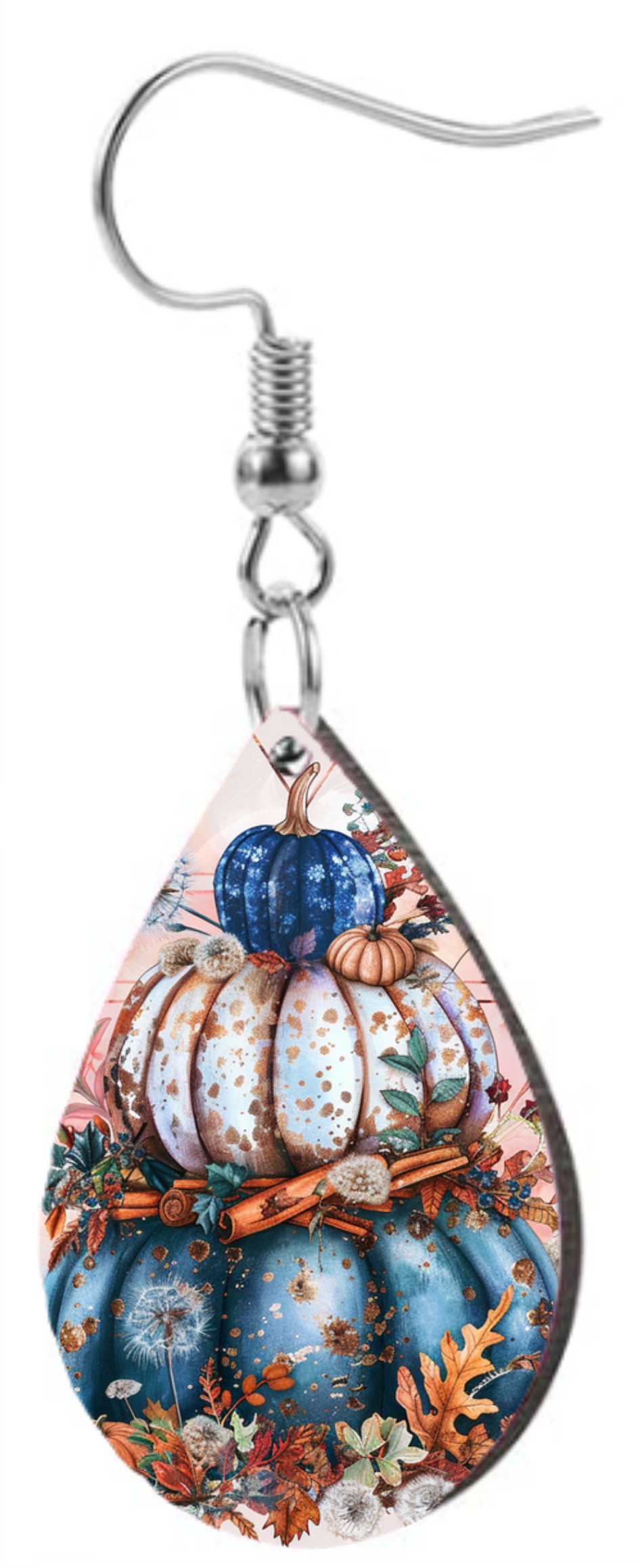 Pumpkin Stack - Teardrop Template Transfer