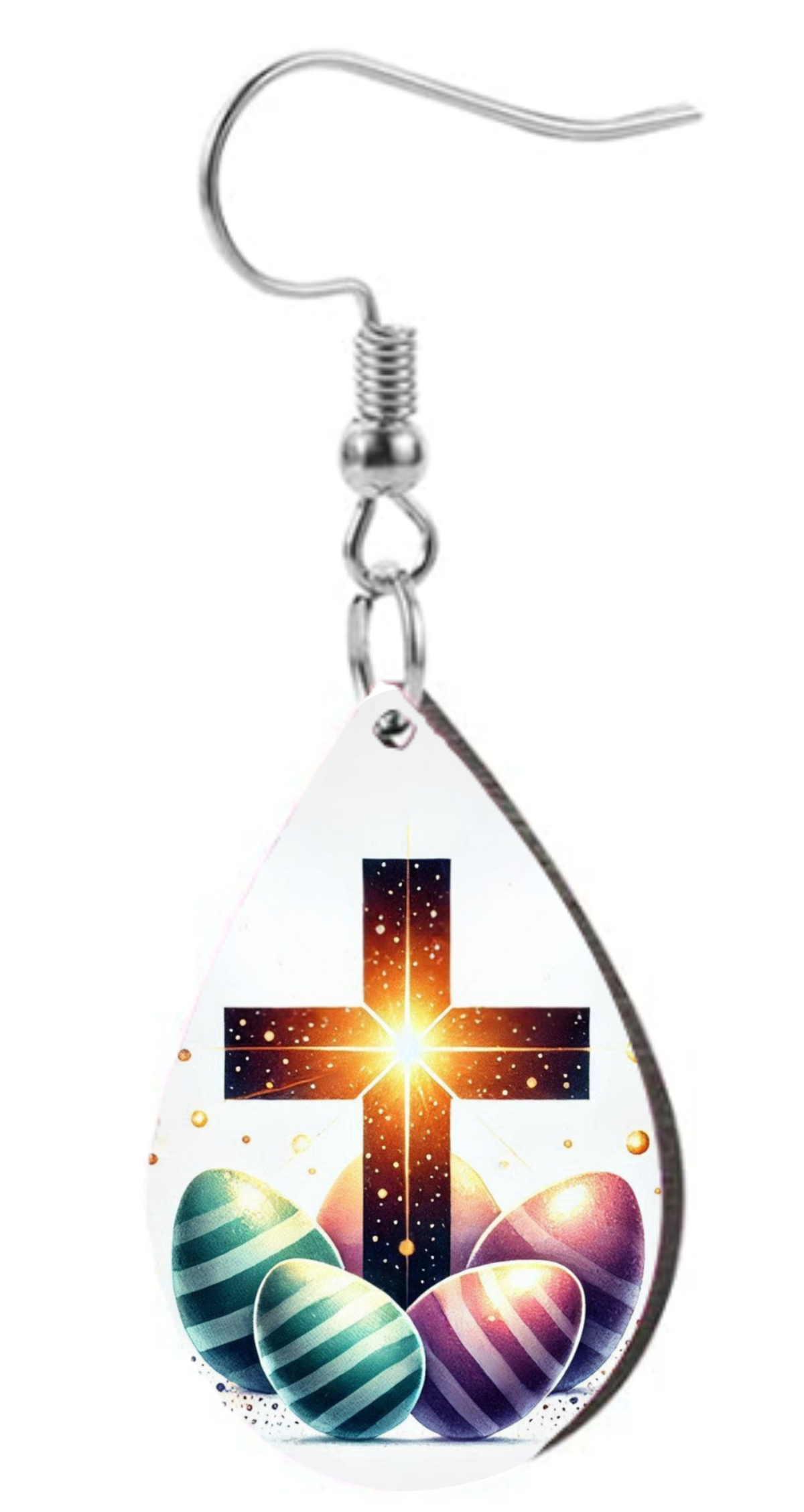 Glowing Cross  - Teardrop Template Transfer