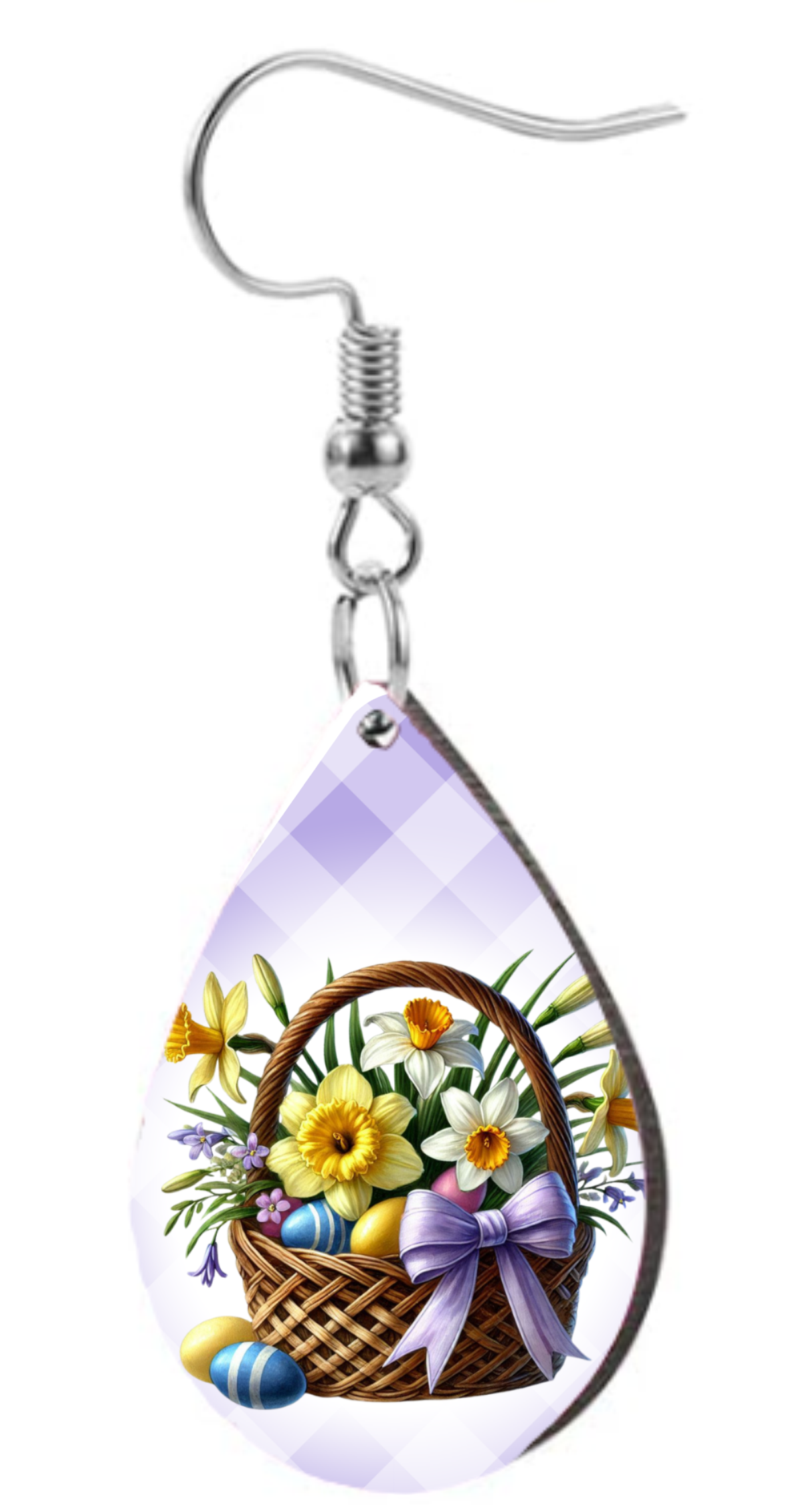 Easter Basket - Teardrop Template Transfer