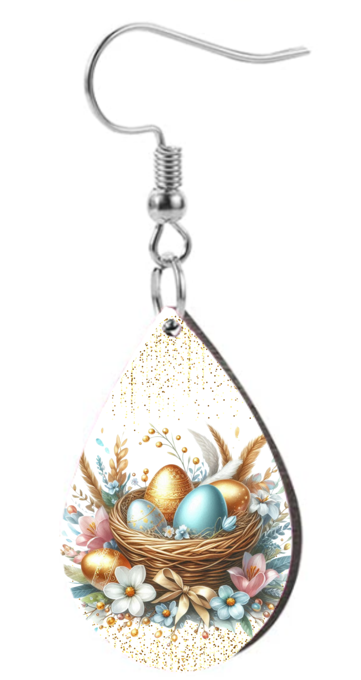 Easter Basket - Teardrop Template Transfer