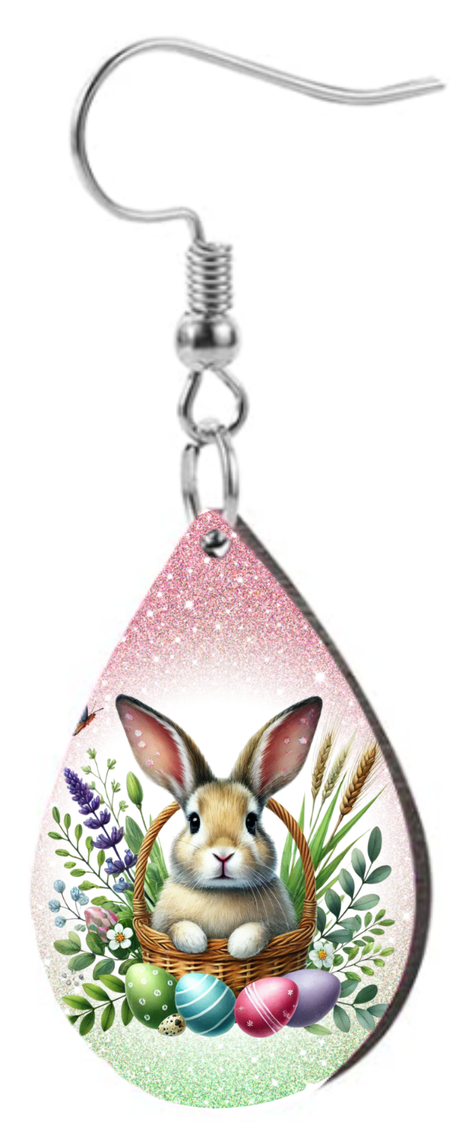 Easter Bunny - Teardrop Template Transfer