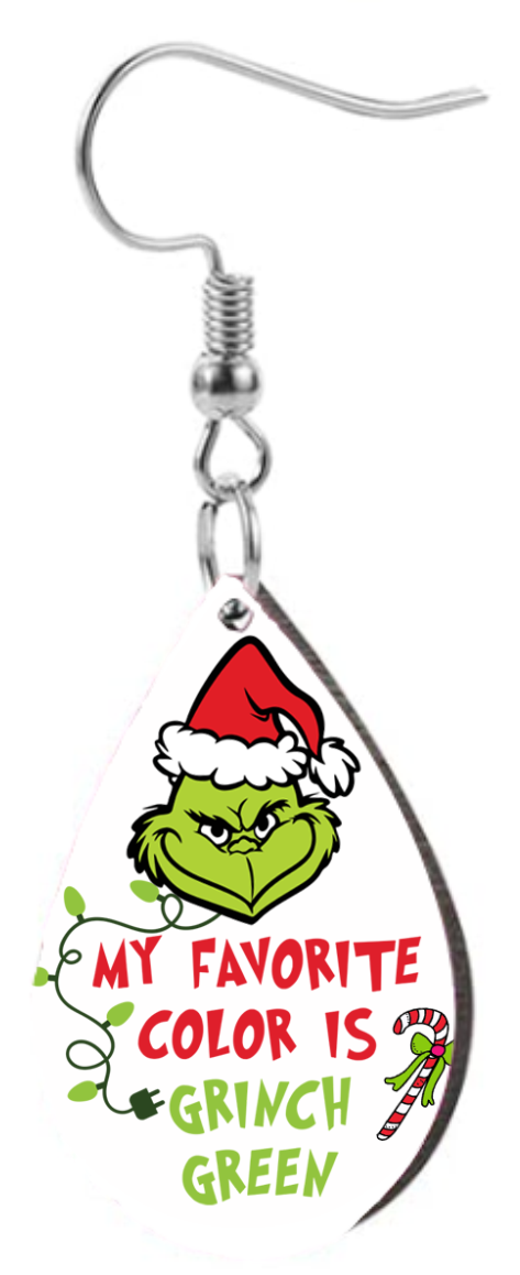 Christmas Character - Teardrop Template Transfer