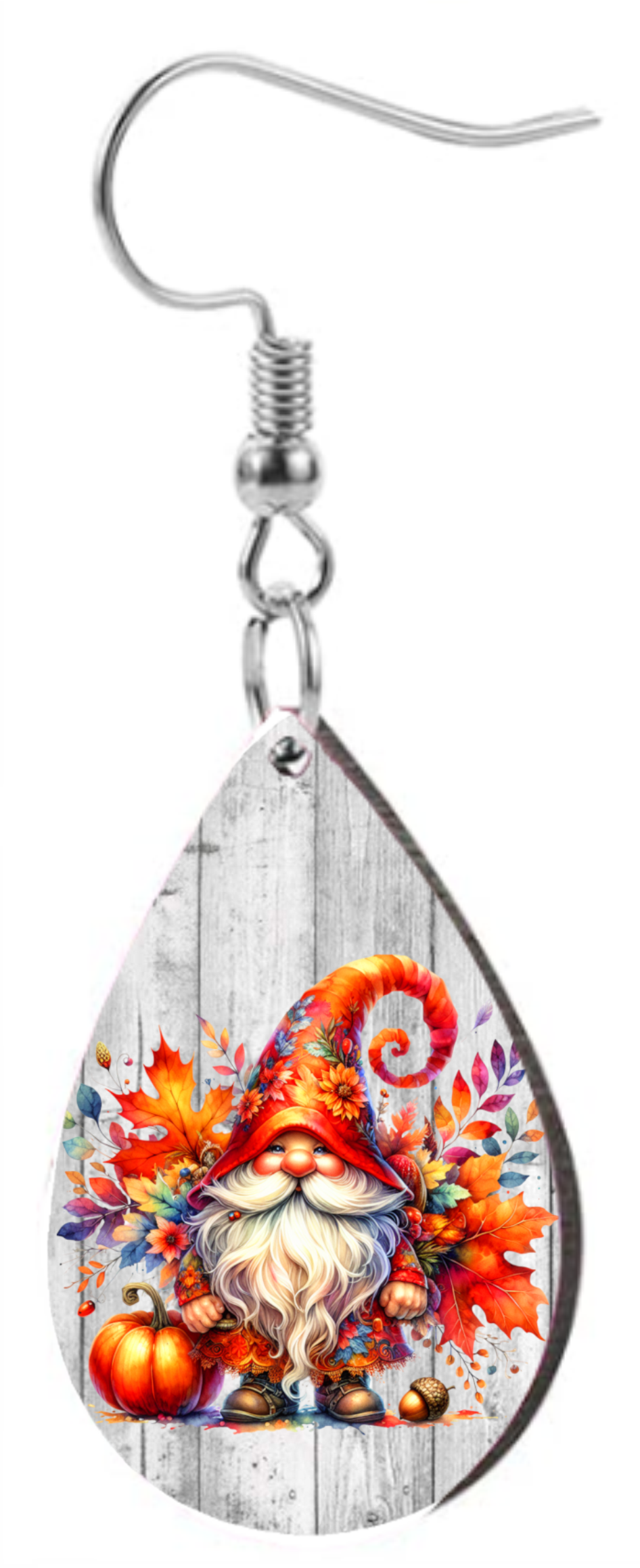 Autumn Gnome - Teardrop Template Transfer