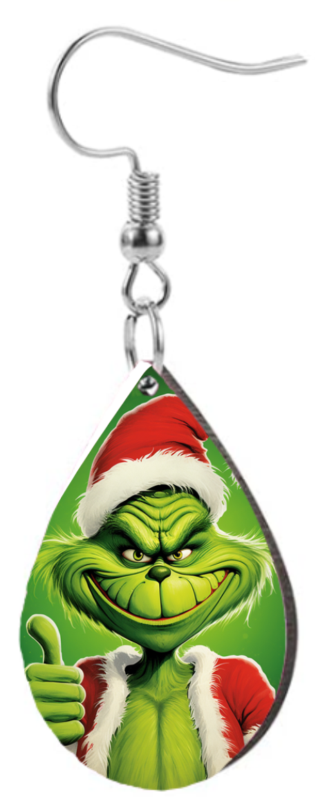 Christmas Character - Teardrop Template Transfer