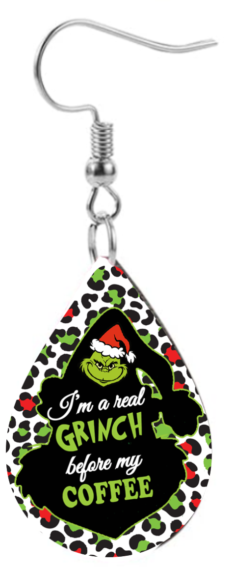 Christmas Character - Teardrop Template Transfer