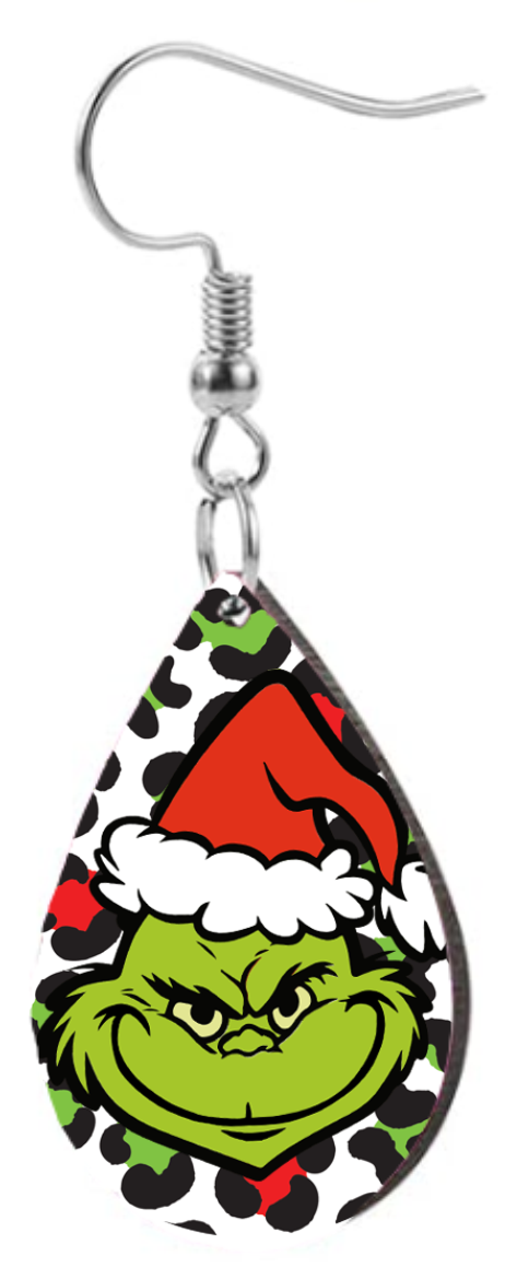 Christmas Character - Teardrop Template Transfer