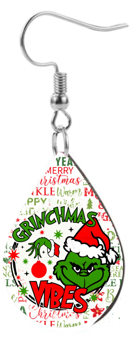 Christmas Character - Teardrop Template Transfer